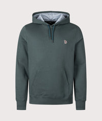 Zebra Hoodie: 37C Petrol Green 