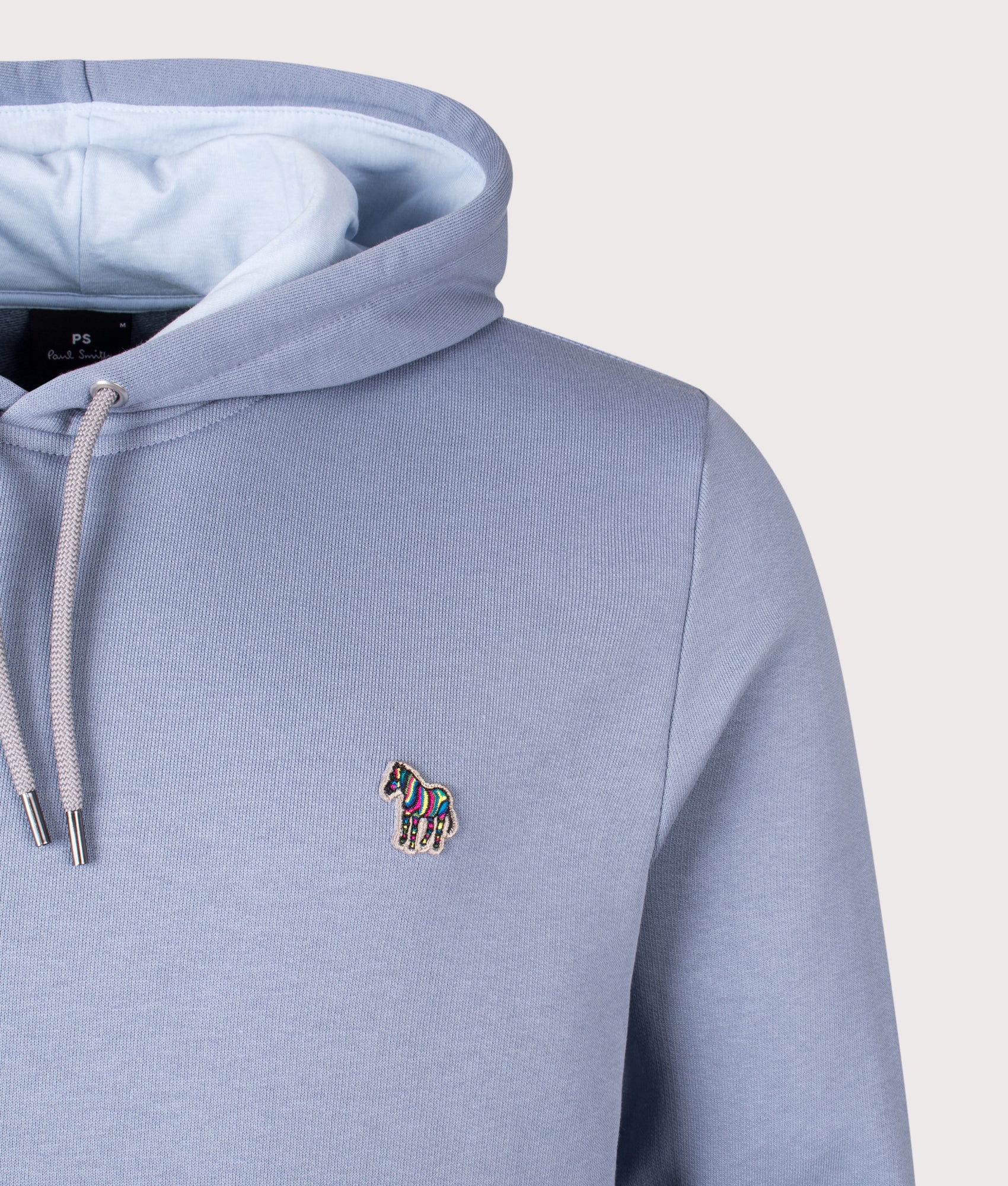 Zebra Hoodie. Shot by EQVVS. Detail shot.