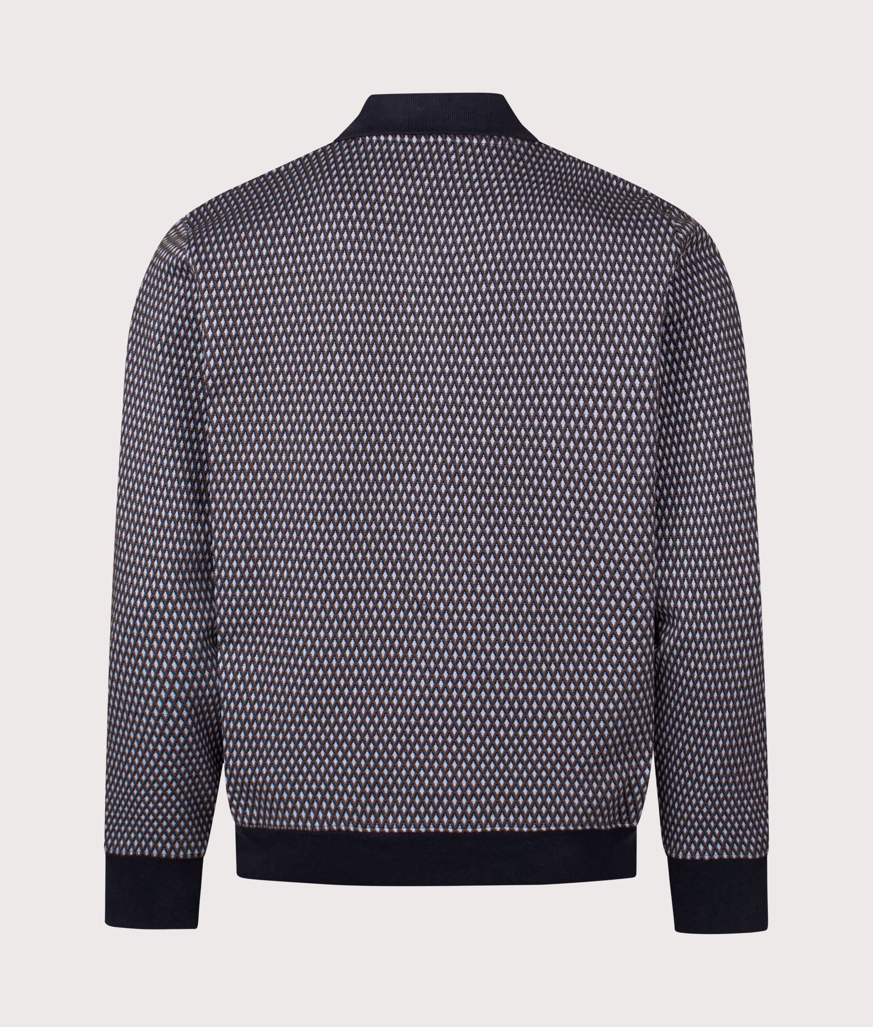 Cardigan Sweat in Light Blue | PS Paul Smith | EQVVS | Back shot 