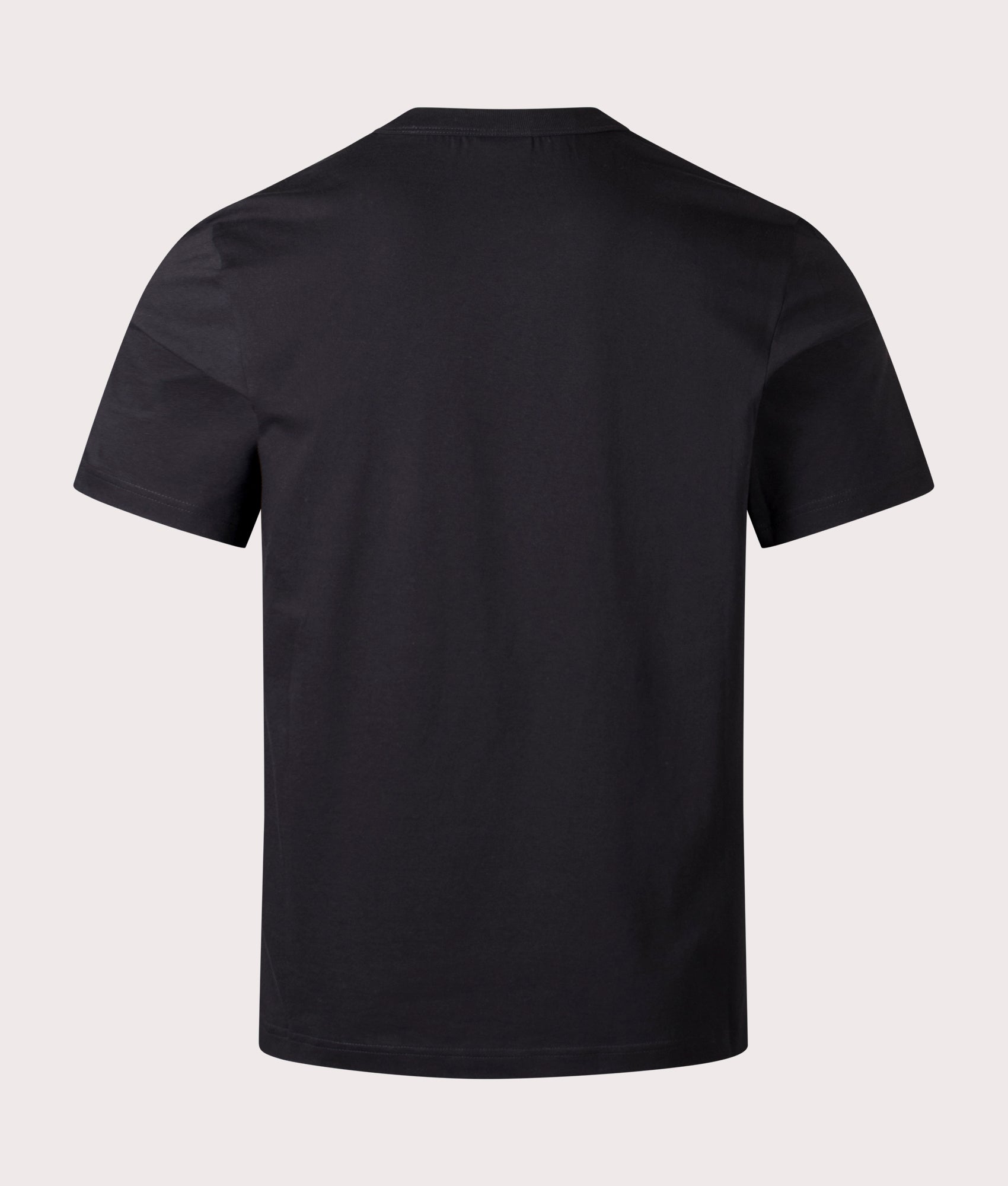 Relaxed Fit Stripe T-Shirt, by PS Paul Smith in Black. Shot by EQVVS. Back shot.