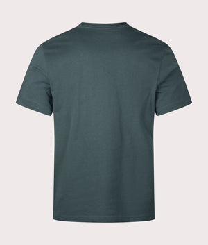 Zebra T-Shirt by Paul Smith in Petrol Green. Shot by EQVVS. Back shot.