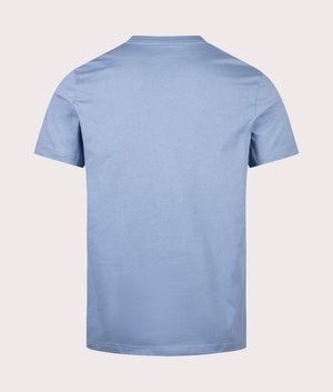 Zebra T-Shirt in Greyish Blue. 100% Cotton | PS Paul Smith | Shot at EQVVS | Back shot 