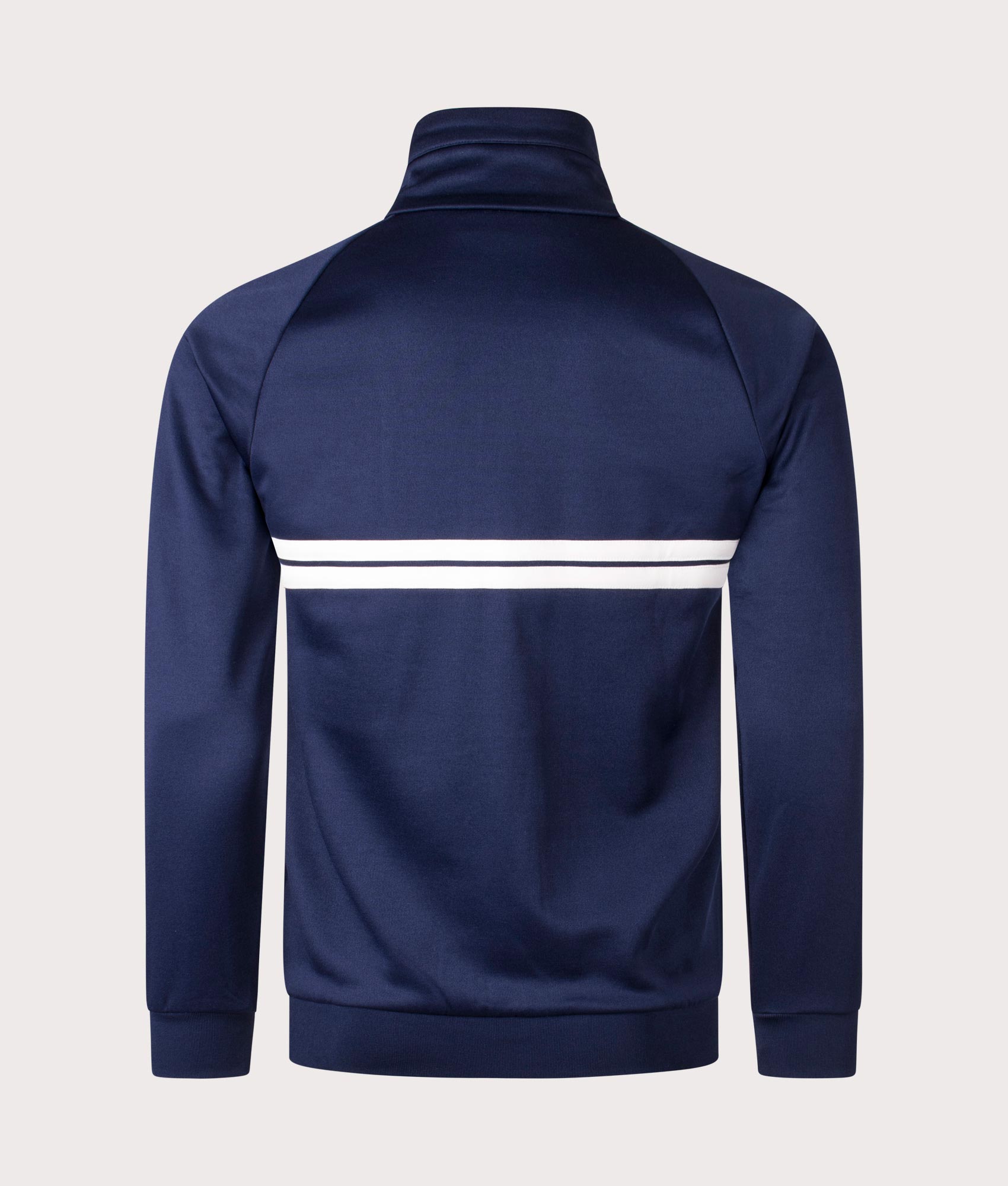 Dallas Track Top Maritime Blue by Sergio Tacchini. Shot at EQVVS. Reverse shot. 