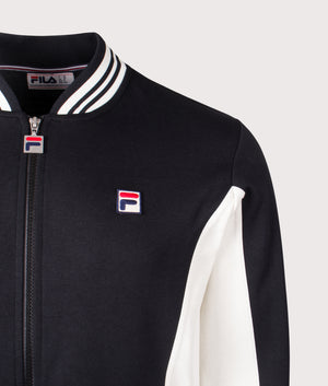 Settanta Baseball Track Jacket. Shot by EQVVS. Detail shot.