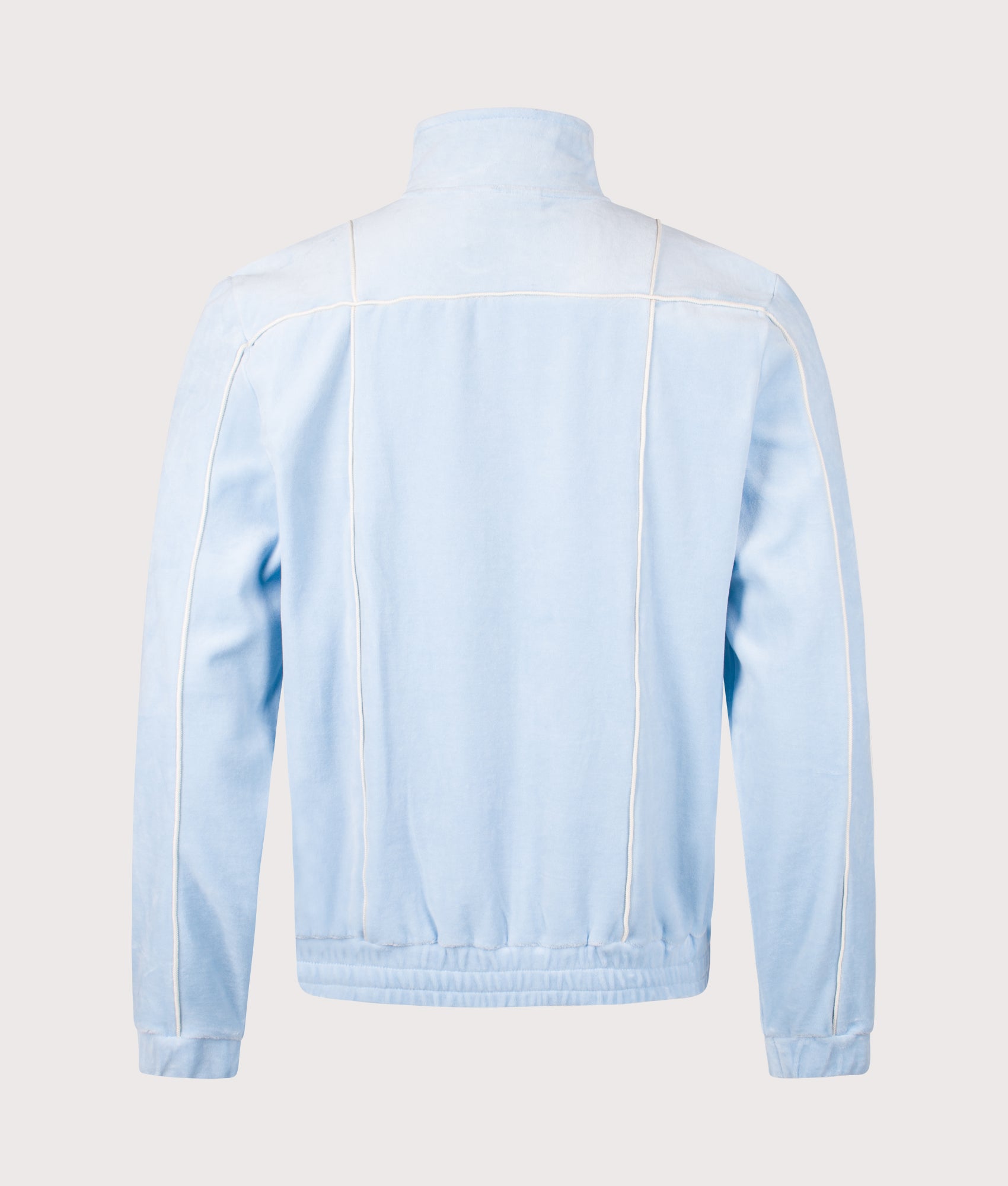 Nichols Velour Track Top. Shot by EQVVS. Back shot.