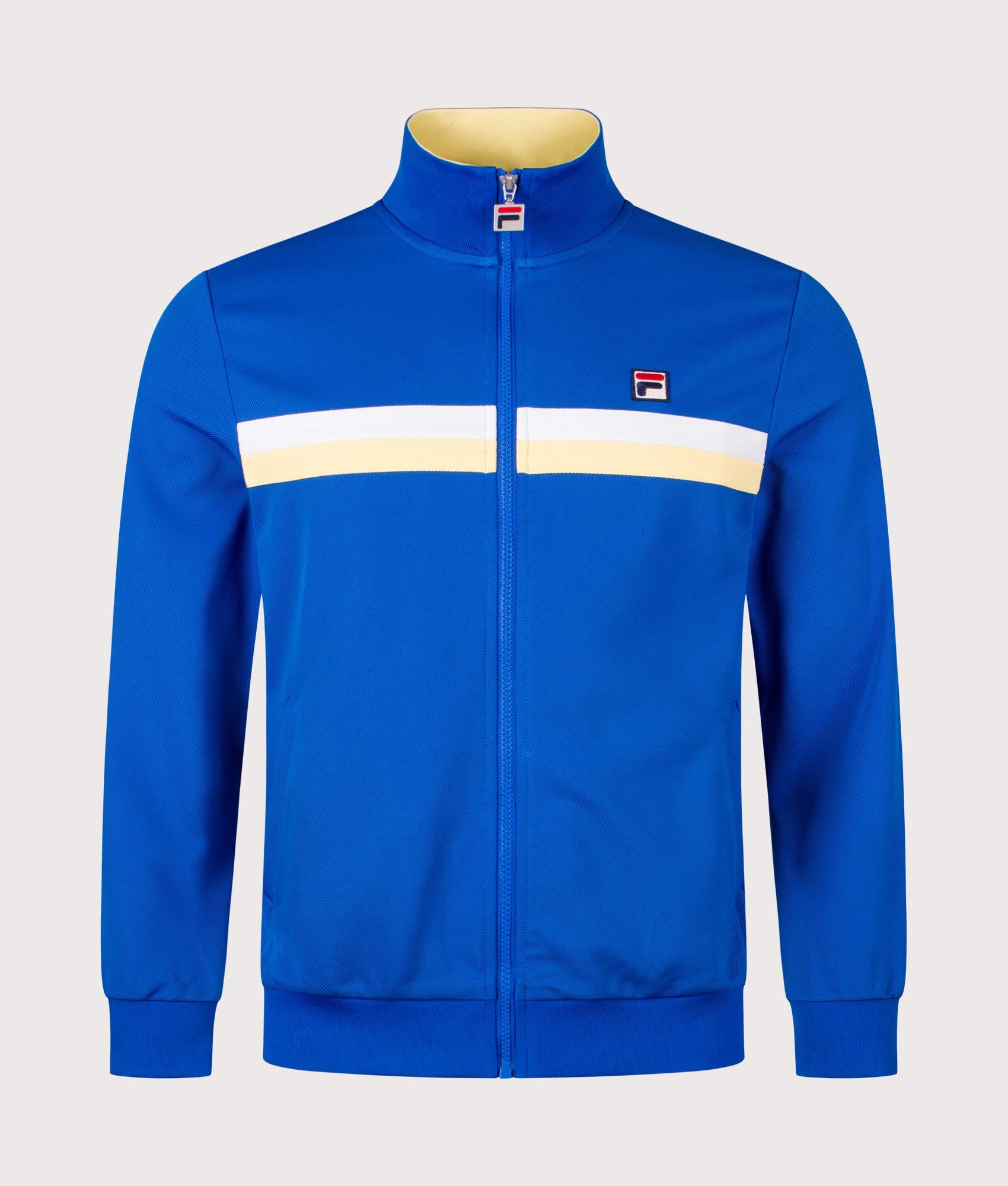 Jason Colour Block Track Jacket. Shot by EQVVS. Front shot.