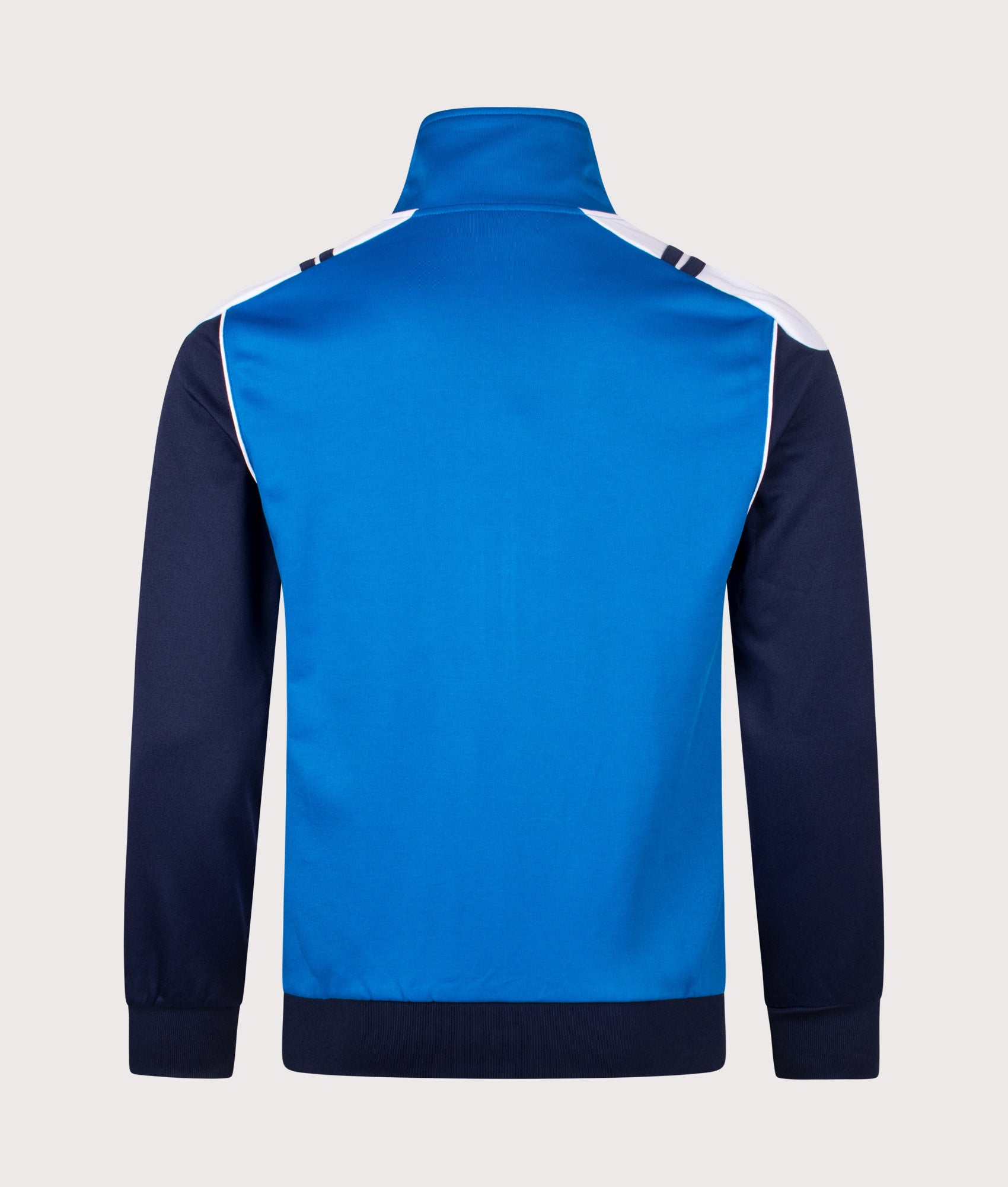 Drive Track Top in Directoire Blue/Maritime Blue | Polyester Blend | Sergio Tacchini | EQVVS | Back shot 