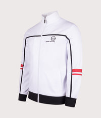 Frankie Track Top: 174 White/Black/Adrenaline Rush 