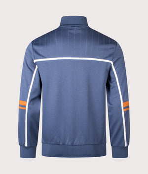 Frankie Track Top in Vintage Indigo/Pumpkin Spice | Sergio Tacchini | EQVVS | Back shot 