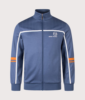 Frankie Track Top in Vintage Indigo/Pumpkin Spice | Sergio Tacchini | EQVVS | Front shot 