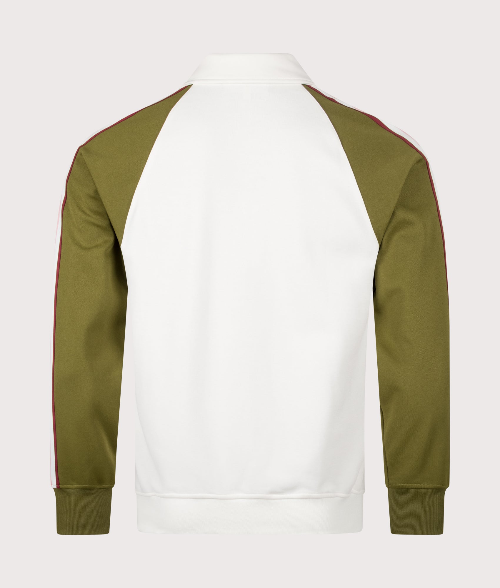 Renshaw Track Top in Gardenia/Avocado | Sergio Tacchini | EQVVS | Back shot 