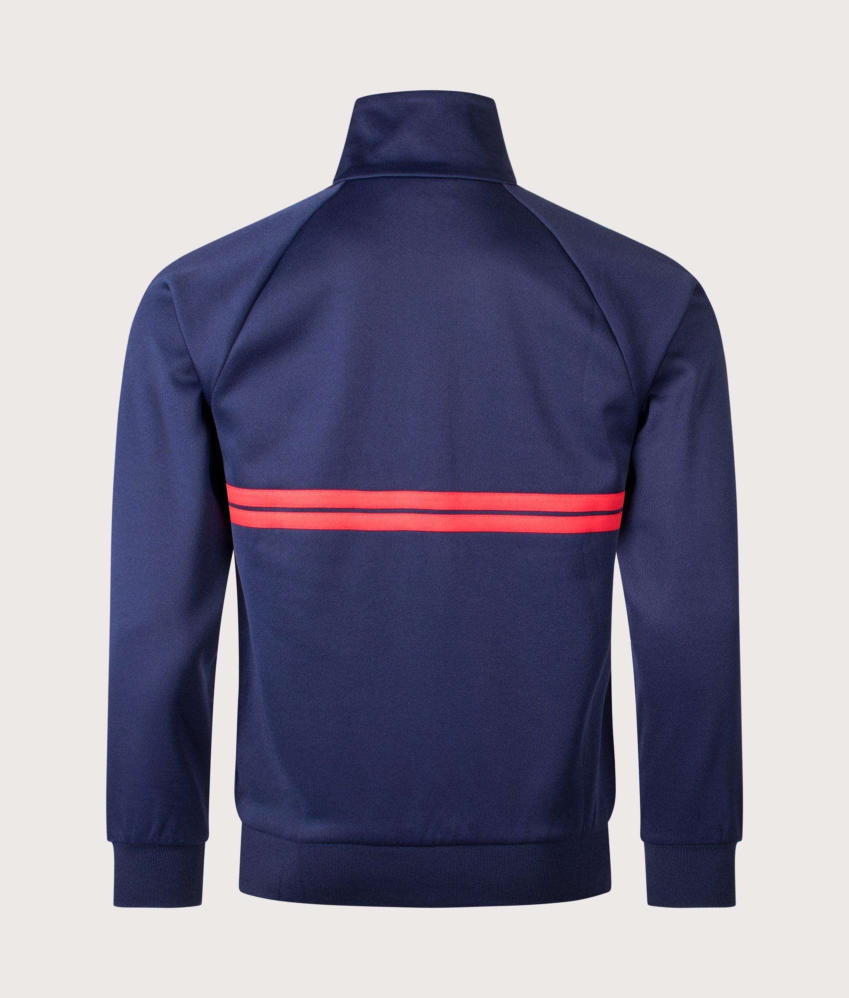 Dallas Track Top in Maritime Blue/White/Adrenaline Rush | Sergio Tacchini | EQVVS | Back shot 