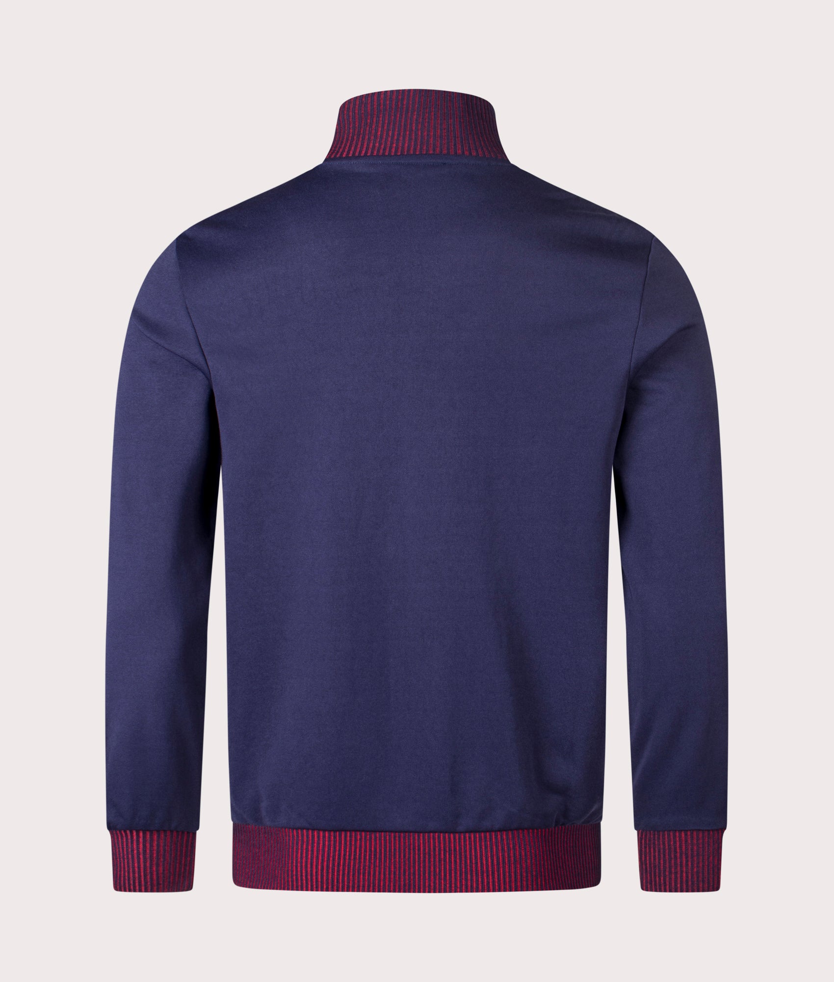 Zayn Lenticular Track Top in FILA Navy/FILA Red | FILA | EQVVS | Back shot 
