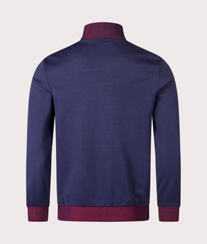 Zayn Lenticular Track Top in FILA Navy/FILA Red | FILA | EQVVS | Back shot 