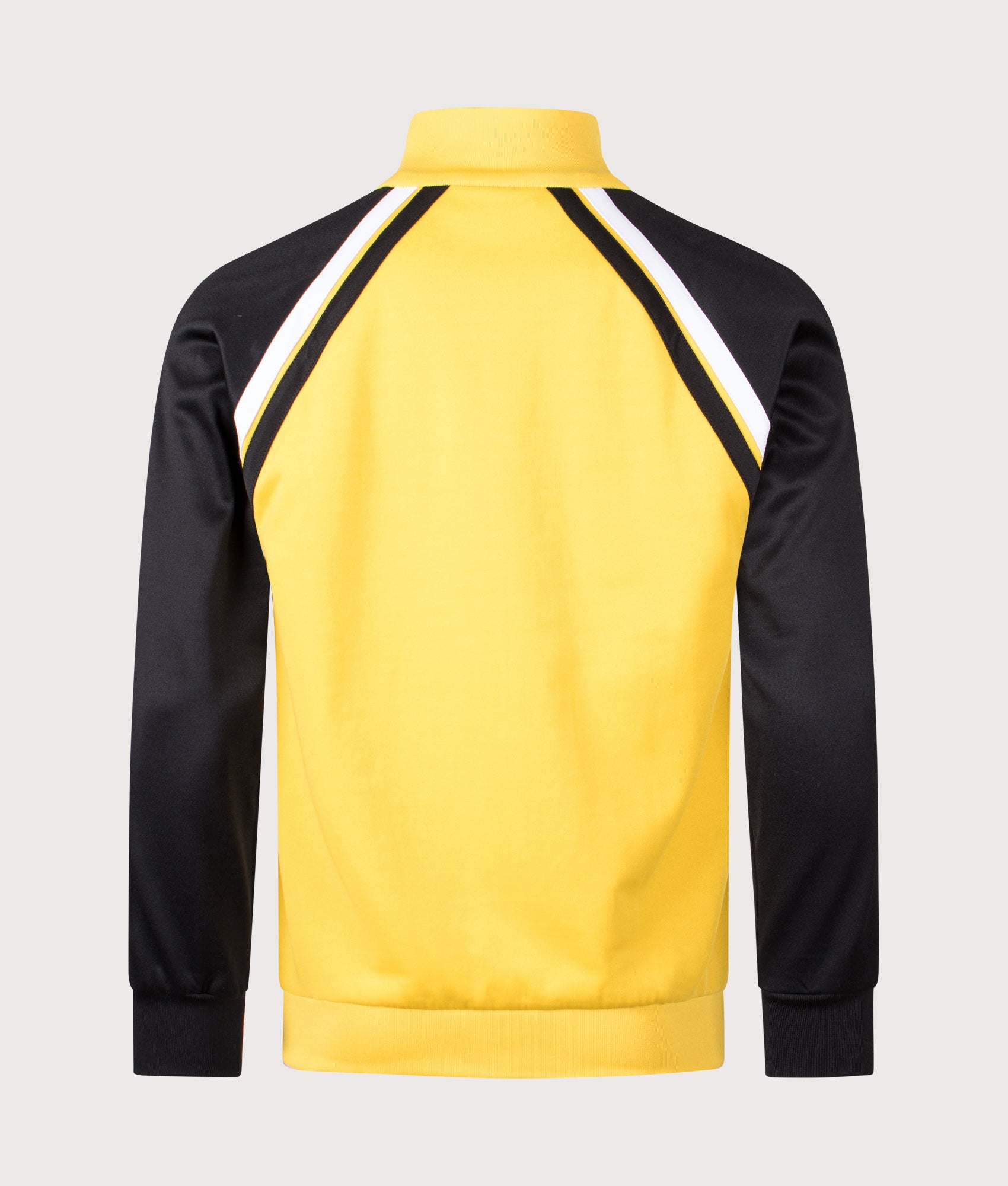 Sergio Tacchini Ghibli Davis Track Top  in Mango Mint, Black and White at EQVVS Menswear. Back shot.