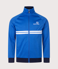 New Dallas Track Top: 589 Princess Blue/White/Maritime Blue 