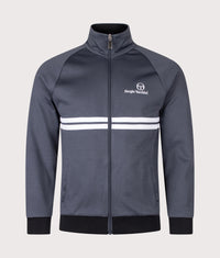 Slim Fit New Dallas Track Top: 596 Turbulence/White/Black 