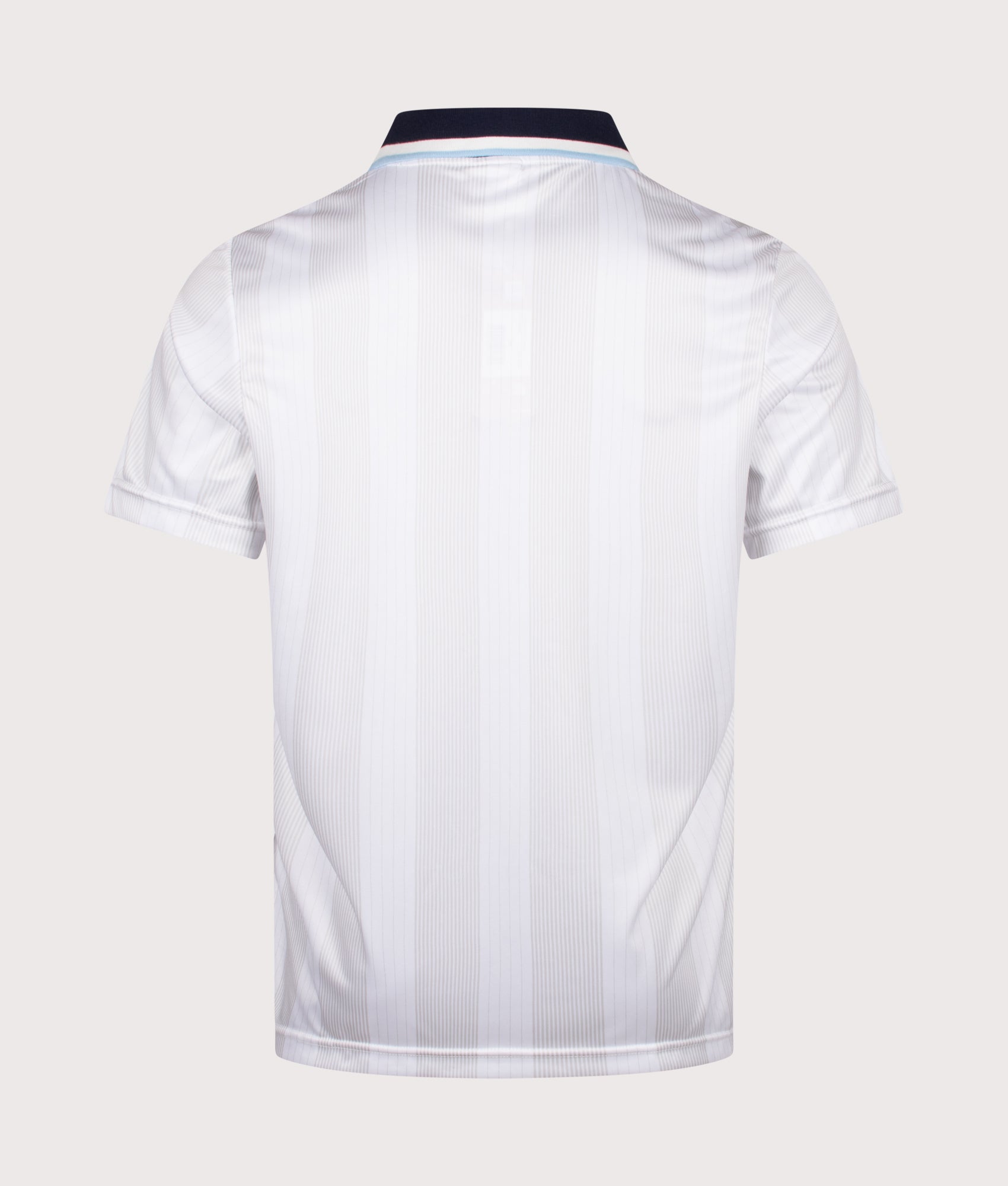 Umbro Tournament Football Jersey in white at EQVVS Menswear. Back shot.