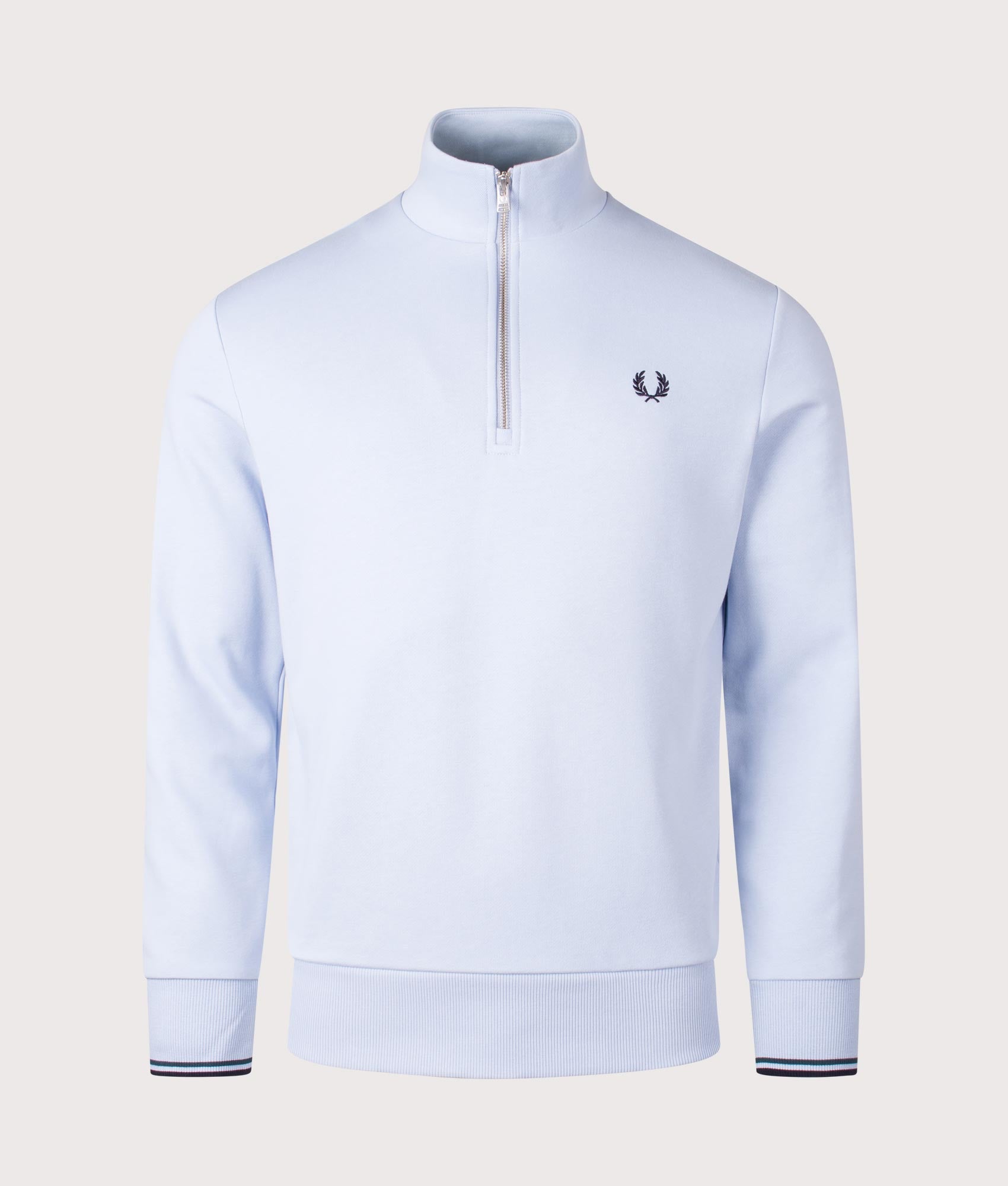 Quarter Zip Sweatshirt. Shot by EQVVS. Front shot.
