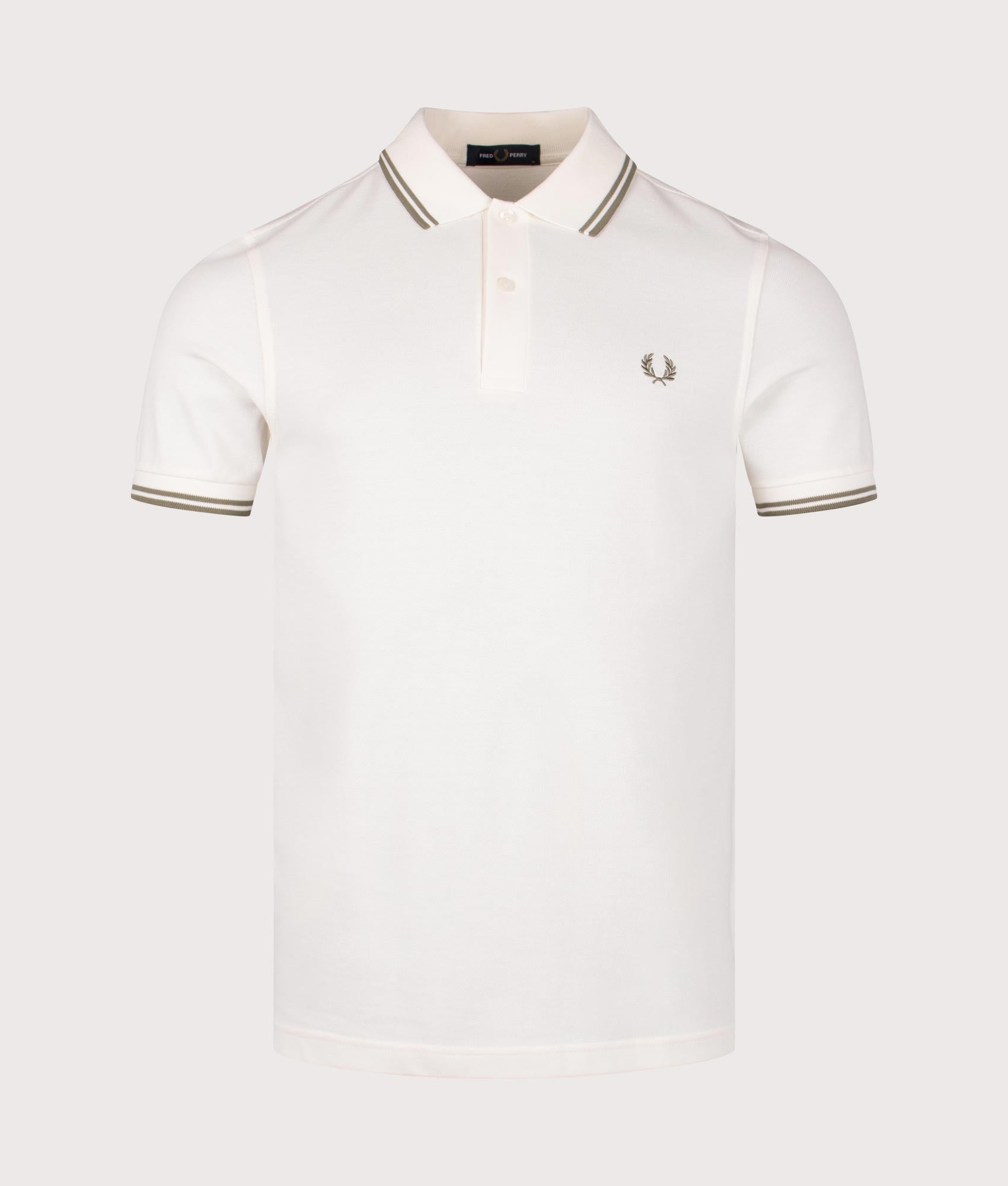 Twin Tipped Fred Perry Polo Shirt. Shot by EQVVS. Front Shot.
