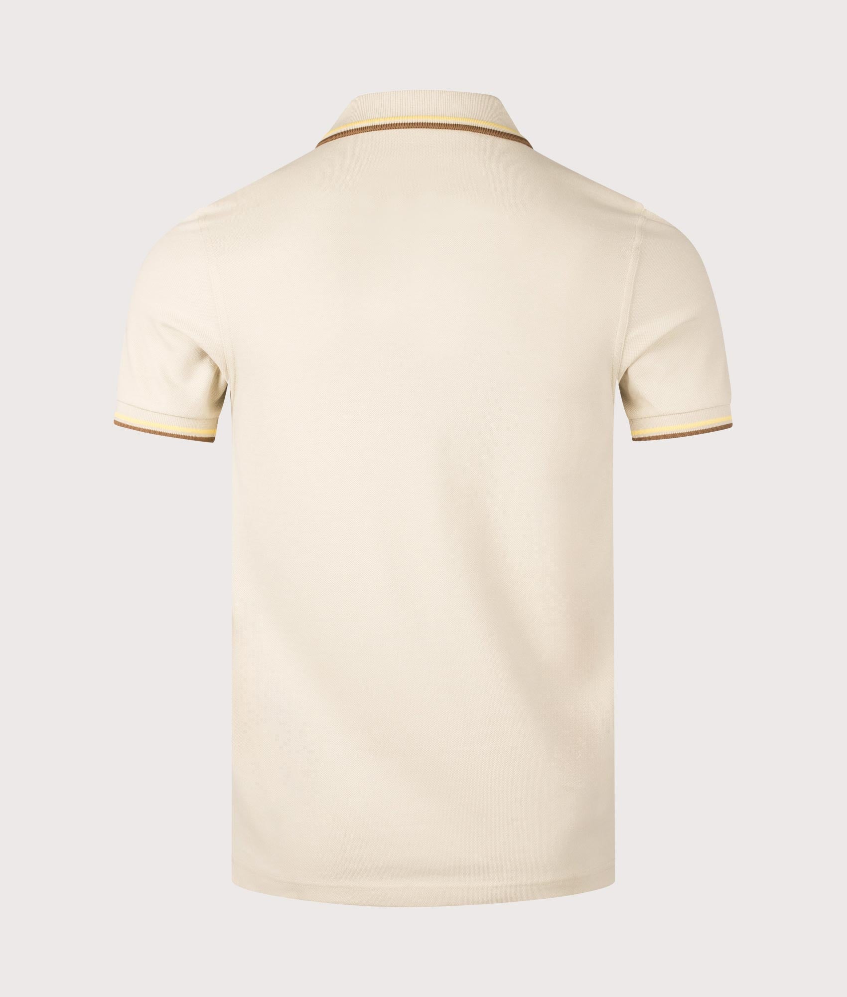 Twin Tipped Fred Perry Polo Shirt. Shot by EQVVS. Back shot.