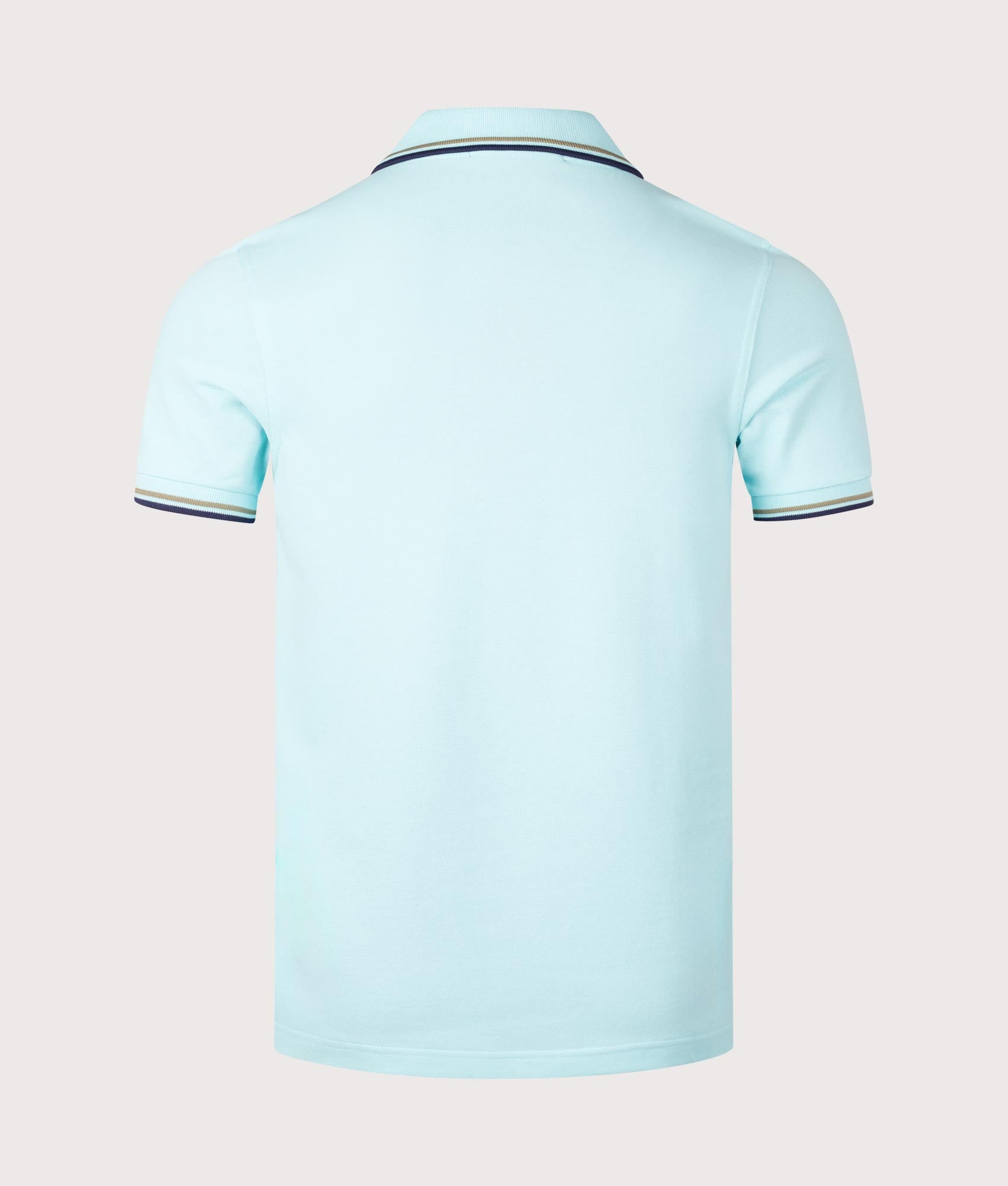 Twin Tipped Fred Perry Polo Shirt. Shot by EQVVs. Back shot.