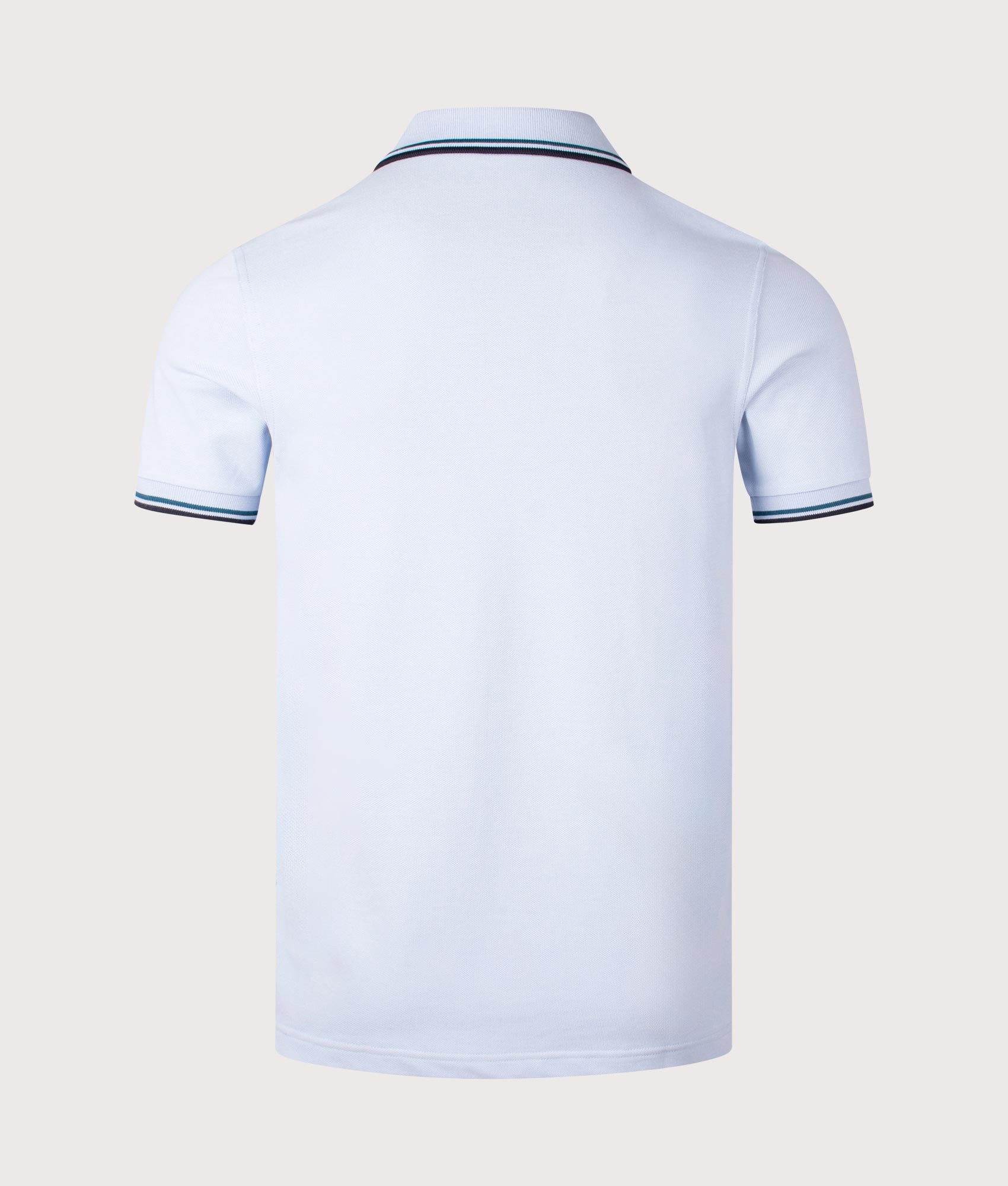 Twin Tipped Fred Perry Polo Shirt. Shot by EQVVS. Back shot.