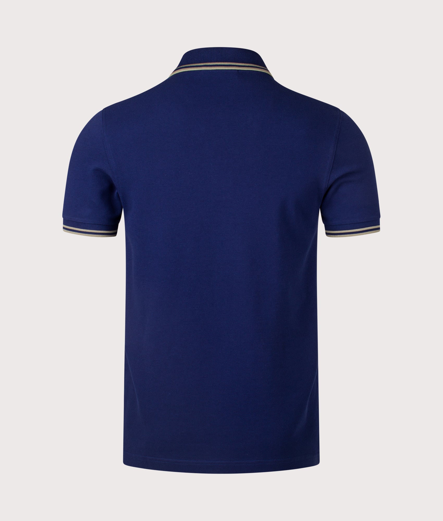 Twin Tipped Fred Perry Polo Shirt. Shot by EQVVS. Detail shot.