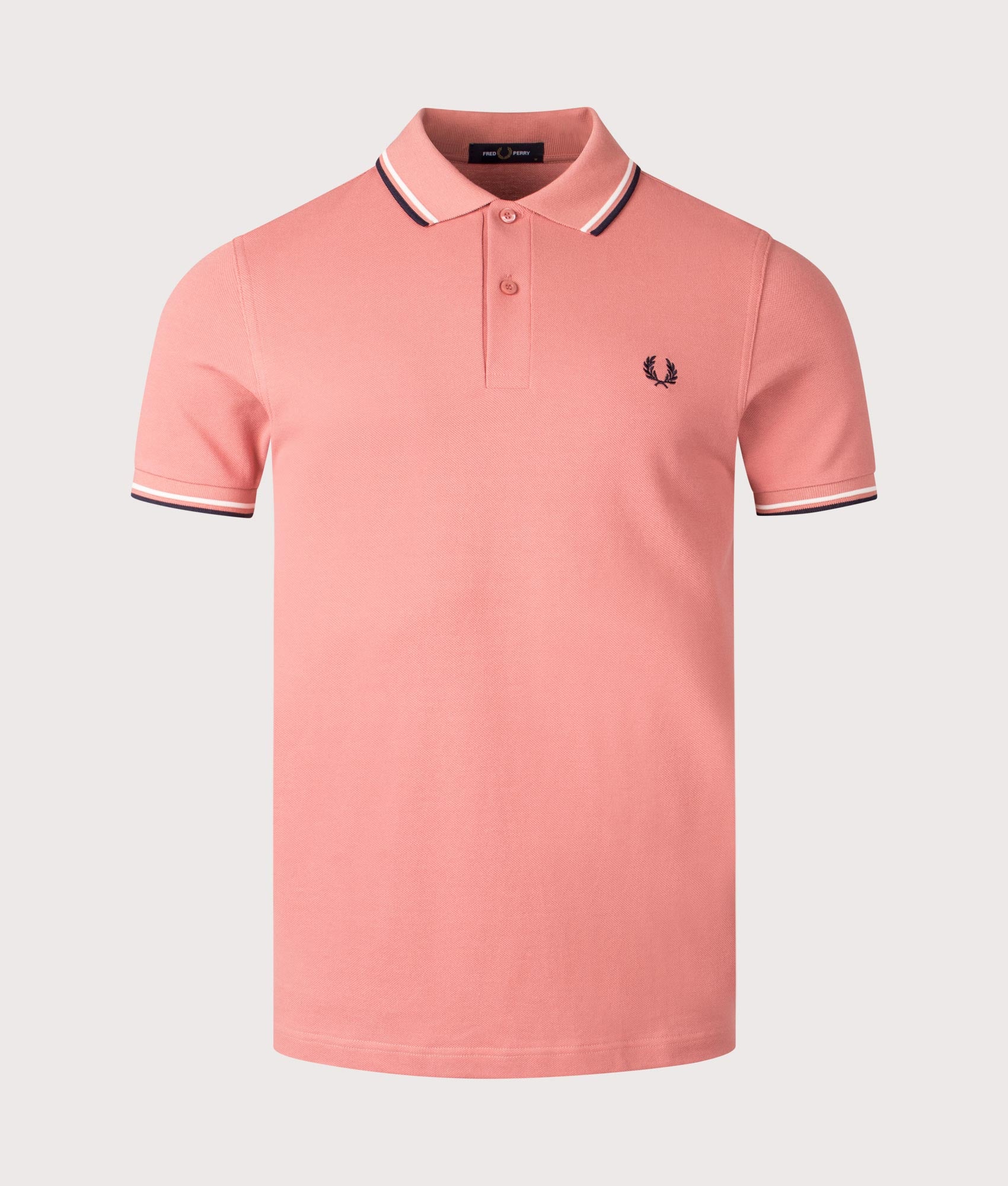 Twin Tipped Fred Perry Polo Shirt. Shot by EQVVS. Front Shot