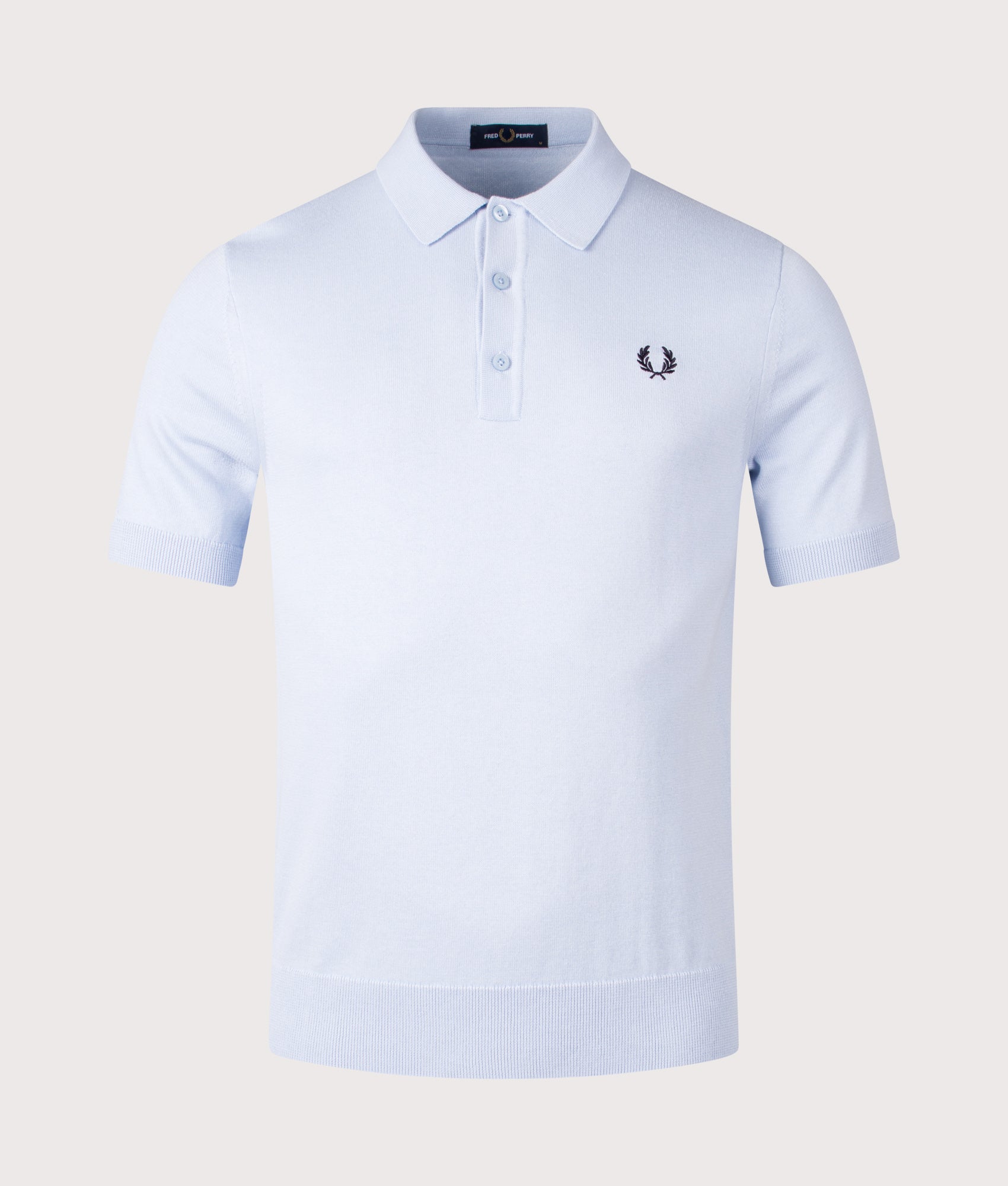 Cotton Polo Shirt. Shot by EQVVS. Front shot.