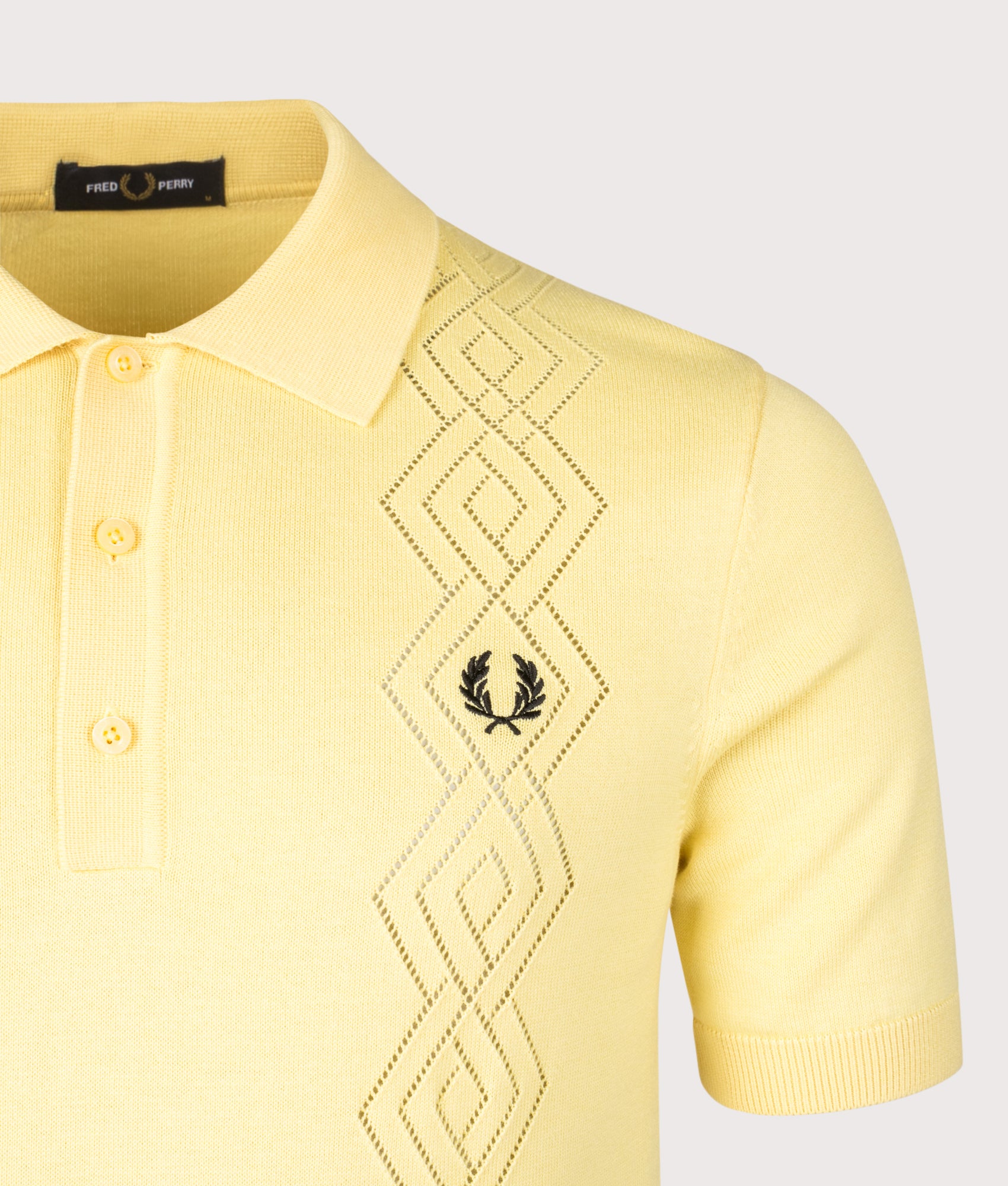 Pointelle Knitted Shirt. Shot by EQVVS. Detail shot.