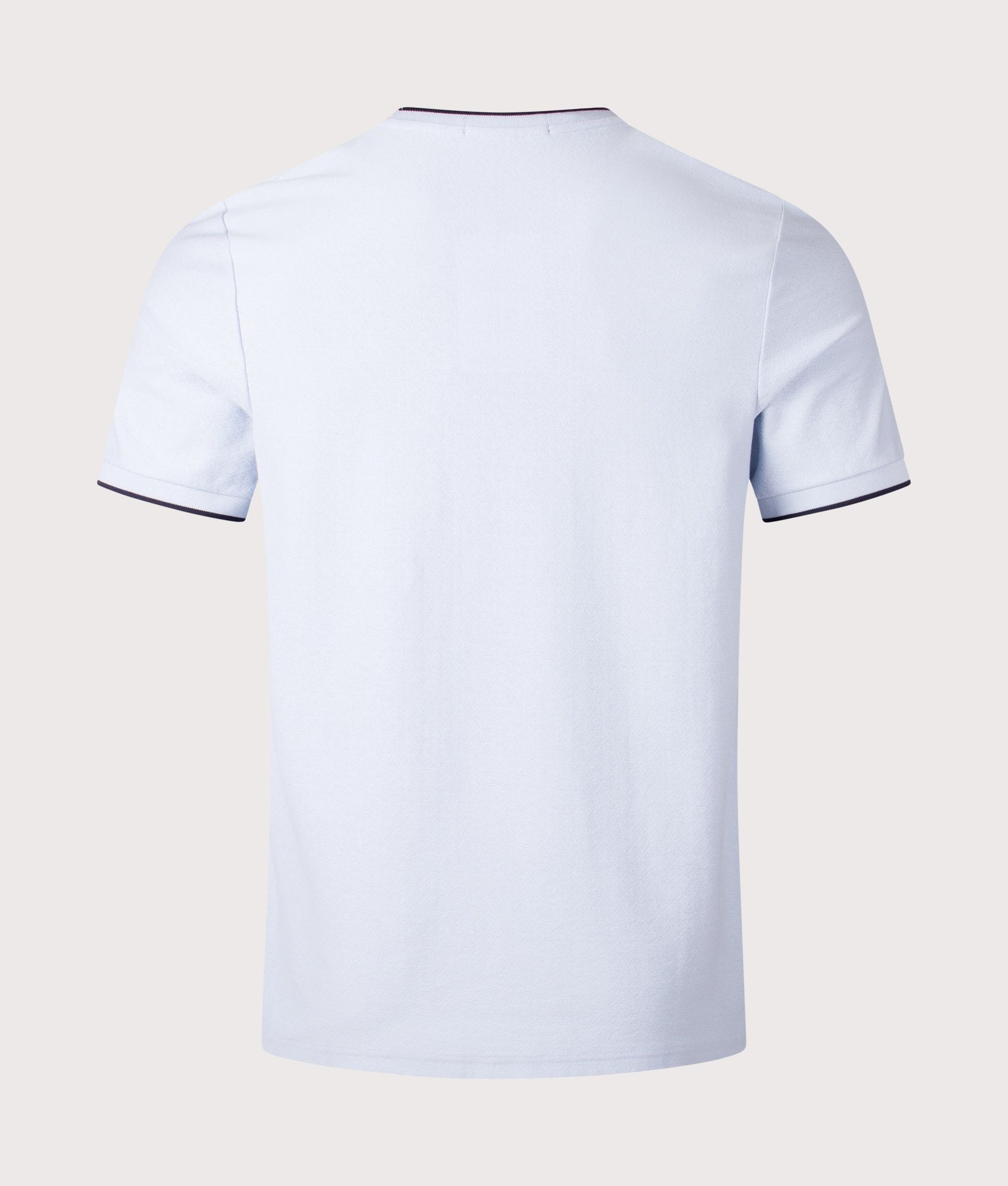 Crepe Pique T-Shirt. Shot by EQVVS. Back shot.