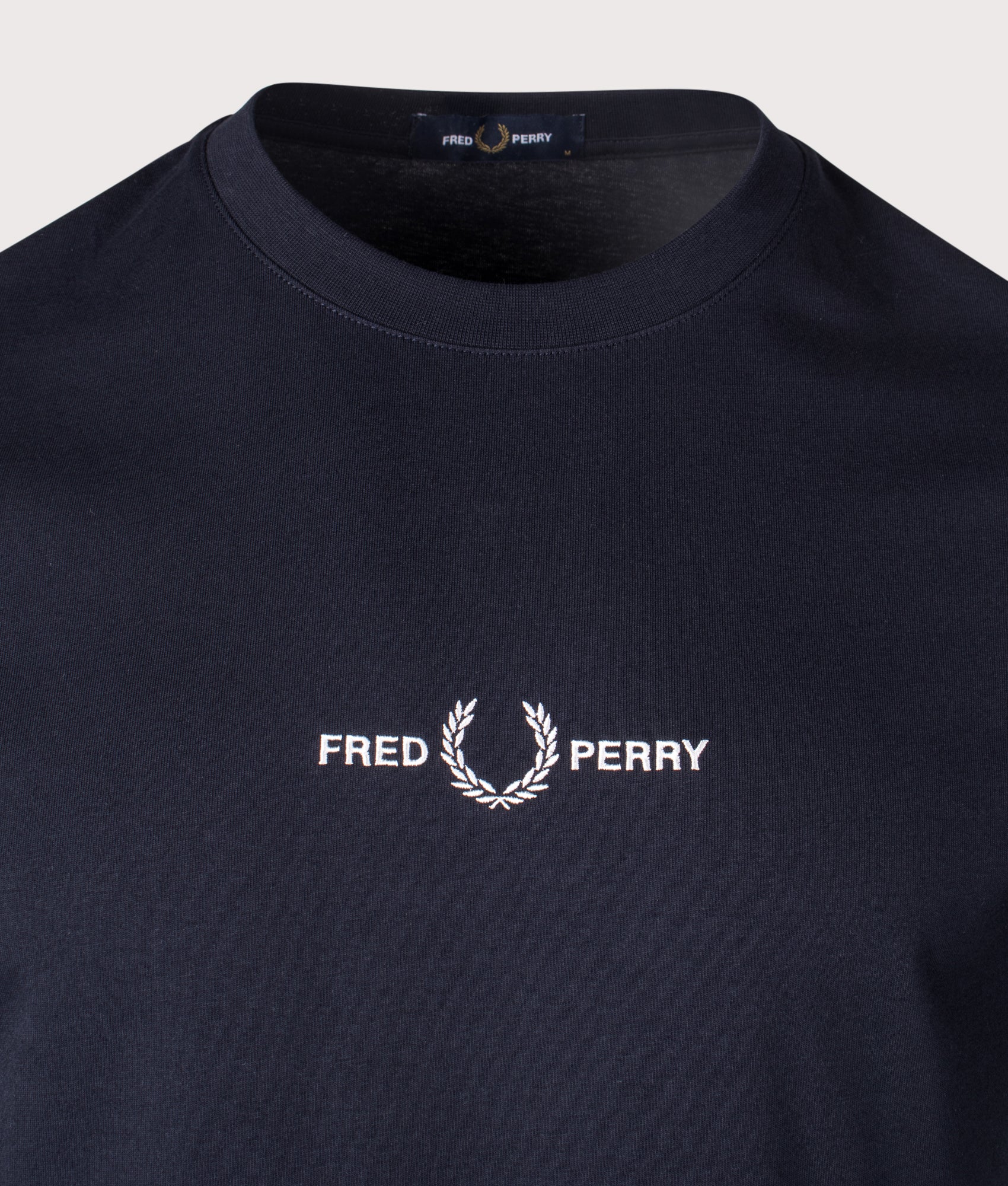Embroidered T-Shirt. Shot by EQVVS. Detail Shot