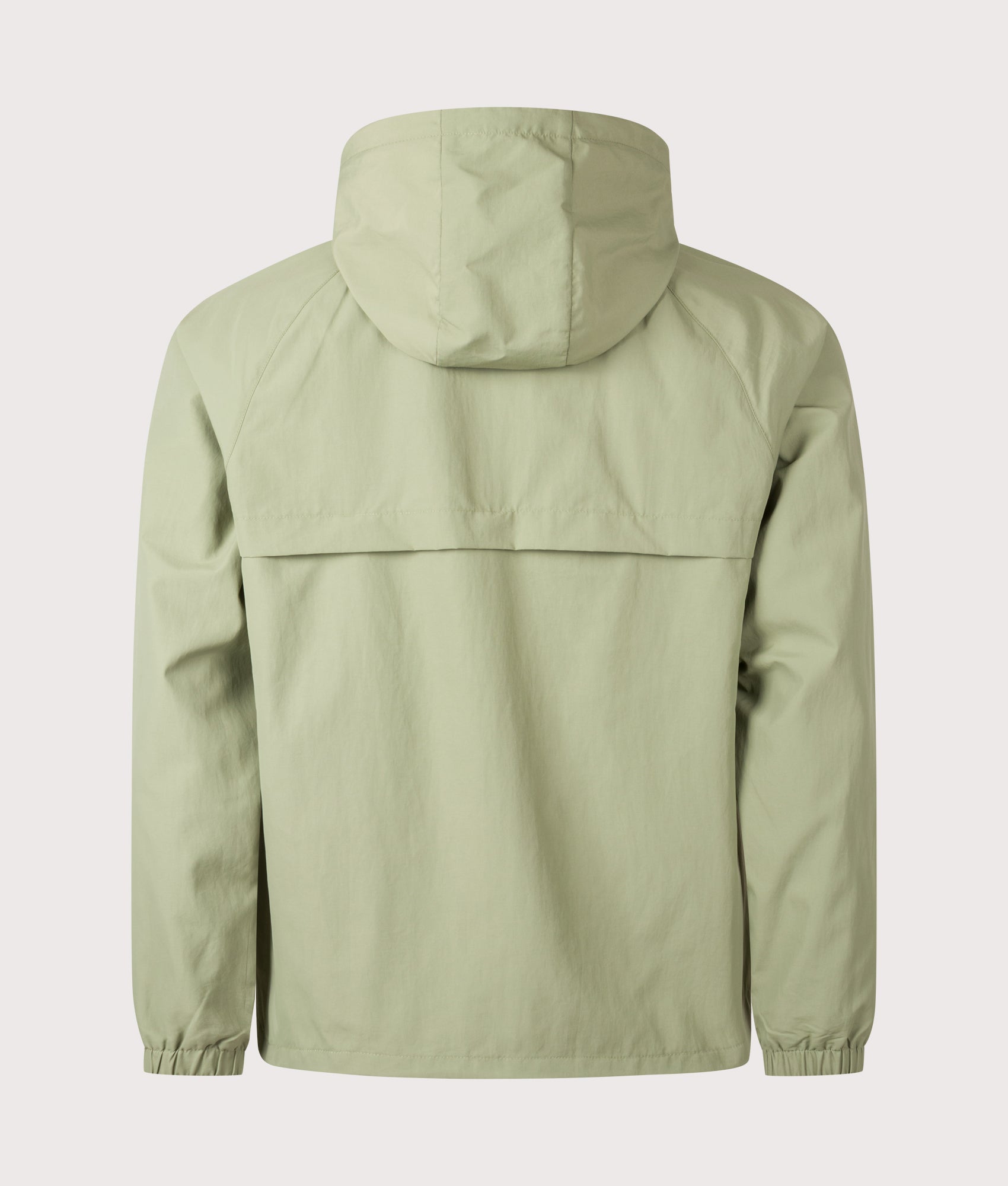 Taslan Hooded Shell Jacket. Shot by EQVVS. Back Shot. 