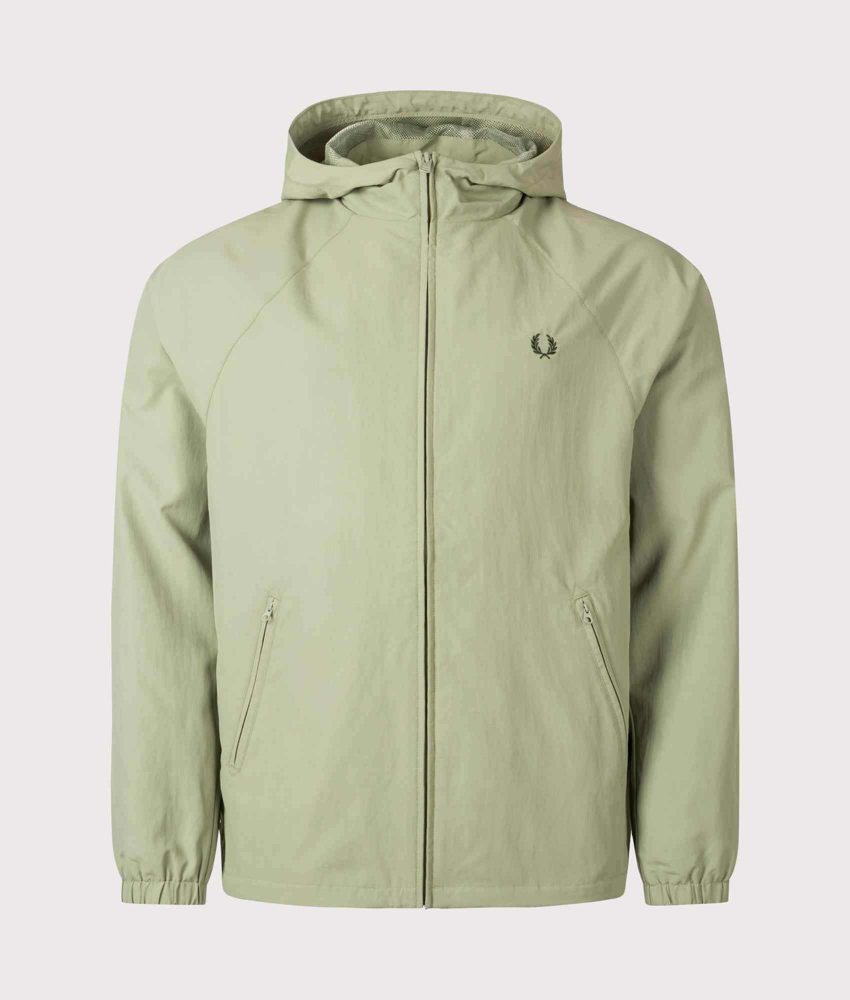 Taslan Hooded Shell Jacket. Shot by EQVVS. Front Shot. 