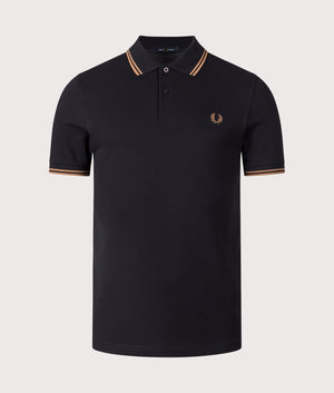 Twin Tipped Fred Perry Polo Shirt. Shot by EQVVS. Front shot.