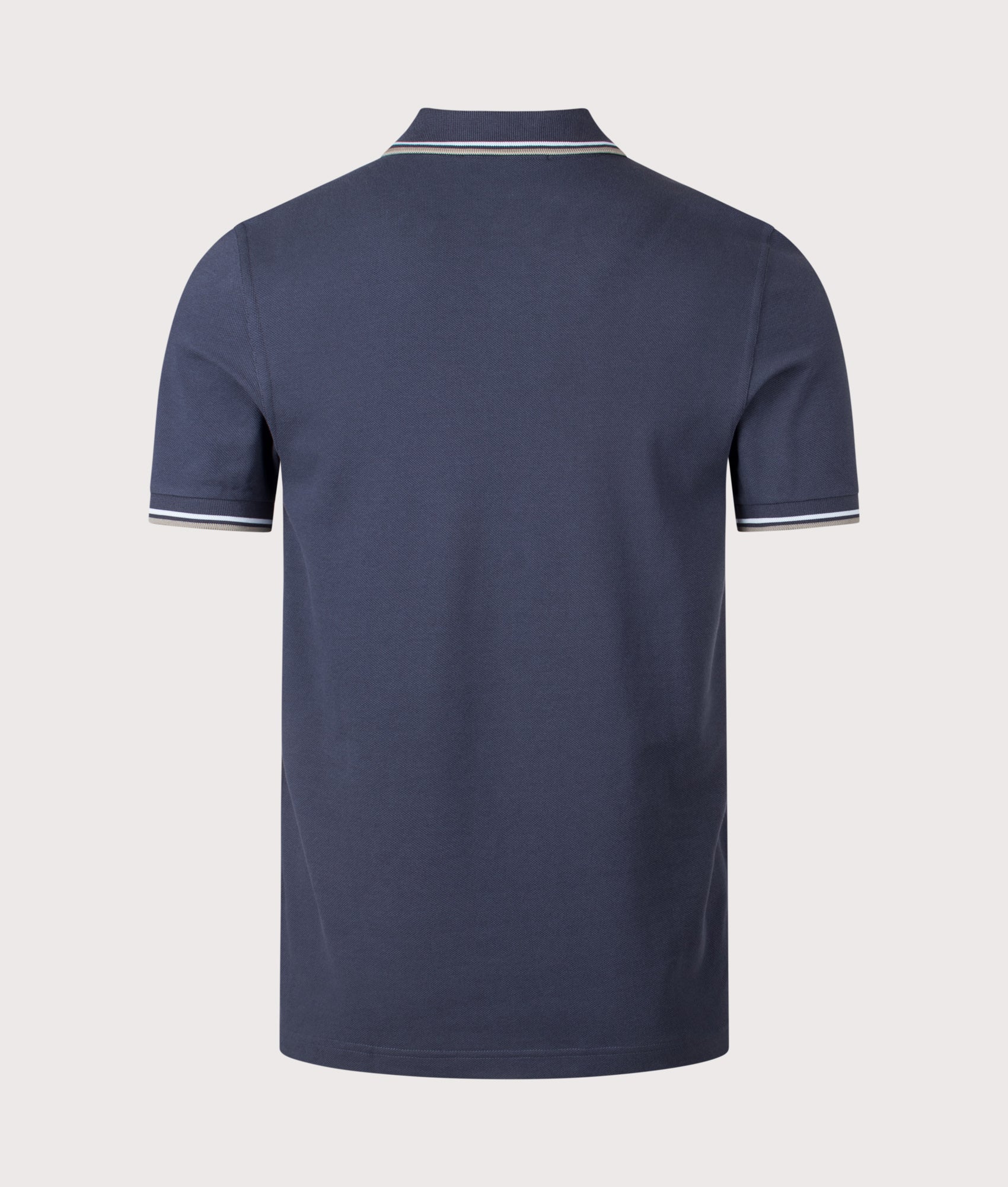 Twin Tipped Fred Perry Polo Shirt. Shot by EQVVS. Back shot.