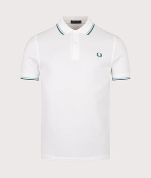 Twin Tipped Fred Perry Polo Shirt. Shot by EQVVS. Front shot.