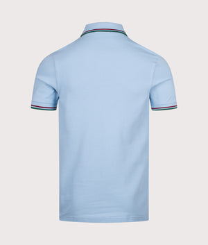 Twin Tipped Fred Perry Polo Shirt. Shot by EQVVS. Back shot.