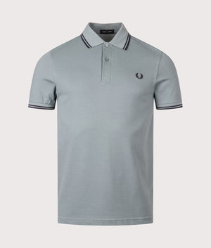 Twin Tipped Fred Perry Polo Shirt. Shot by EQVVS. Front shot.