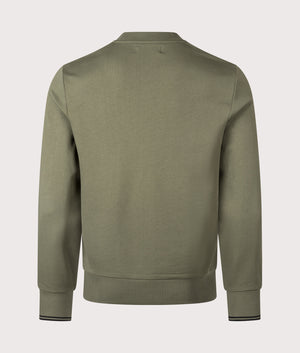 Crew Neck Sweatshirt. Shot by EQVVS> Back shot.