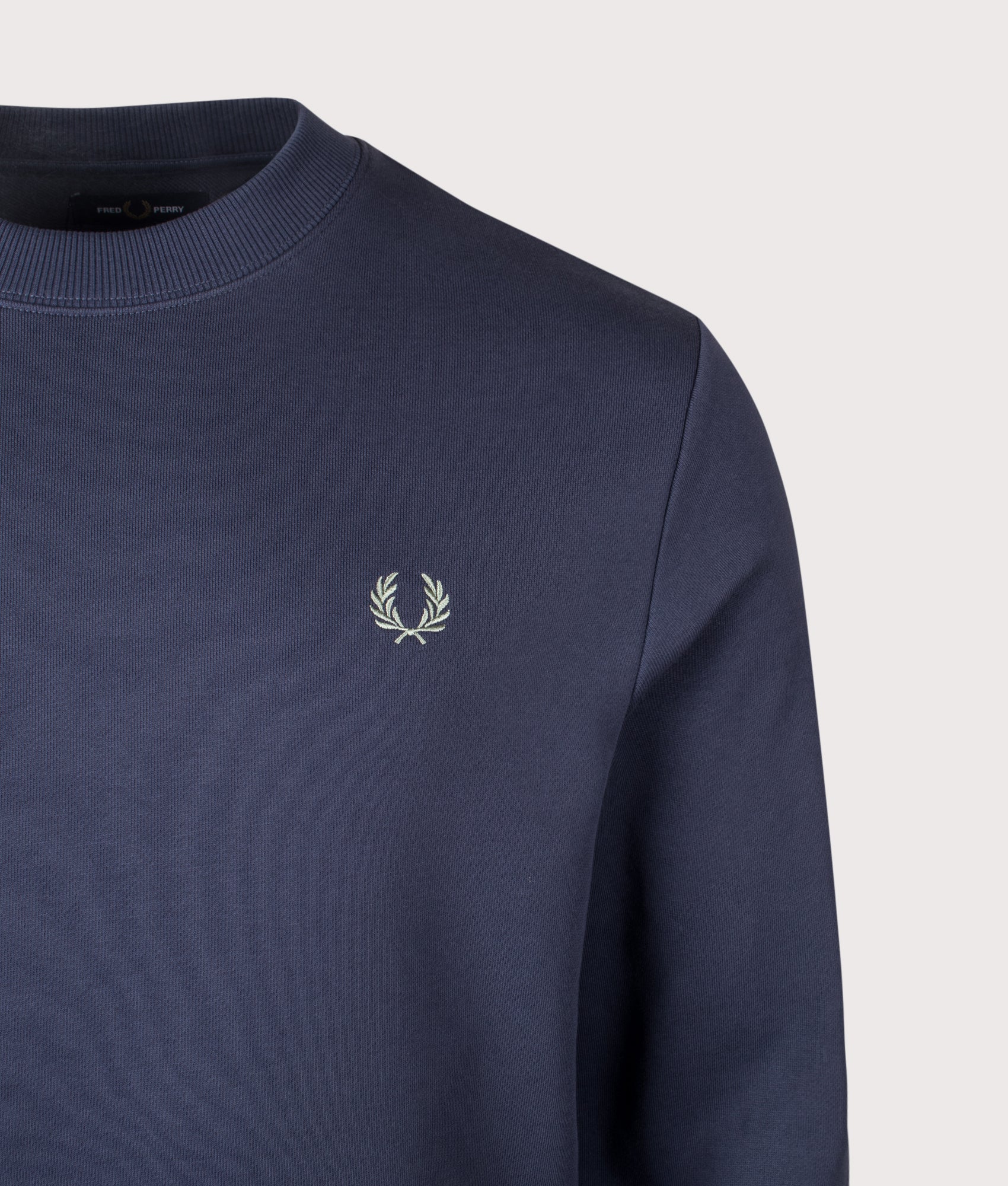 Crew Neck Sweatshirt. Shot by EQVVS. Detail shot.