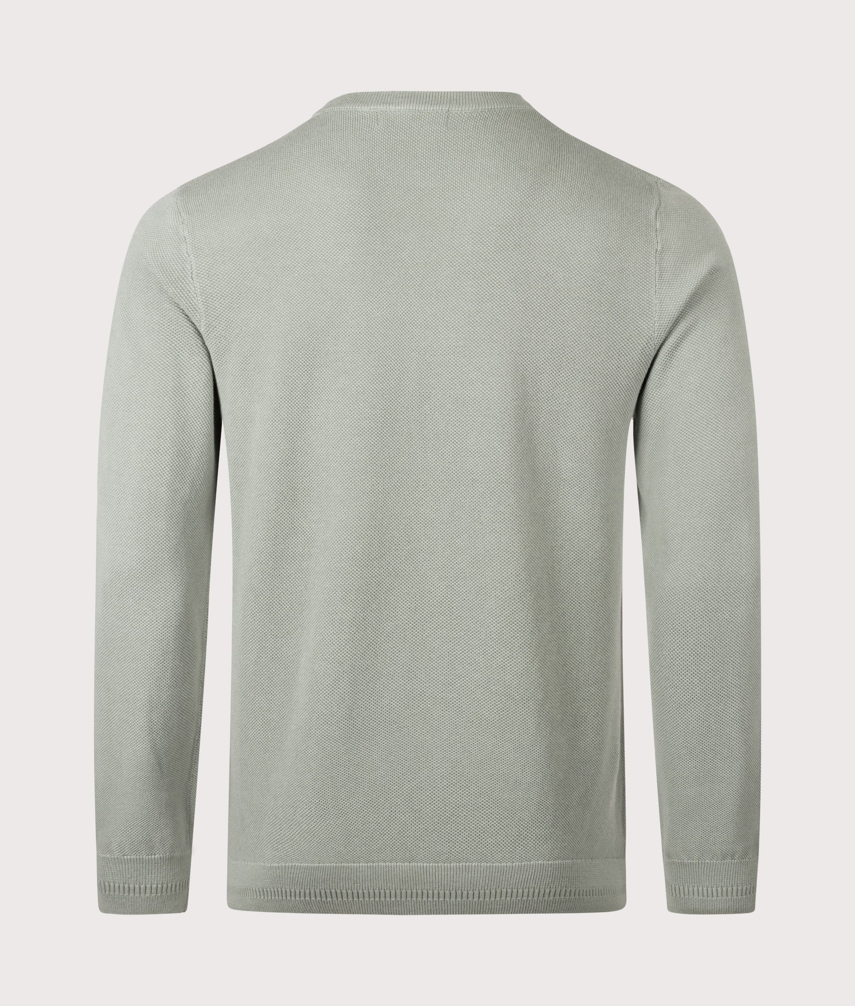 Pique Stitch Jumper. Shot by EQVVS. Back shot.
