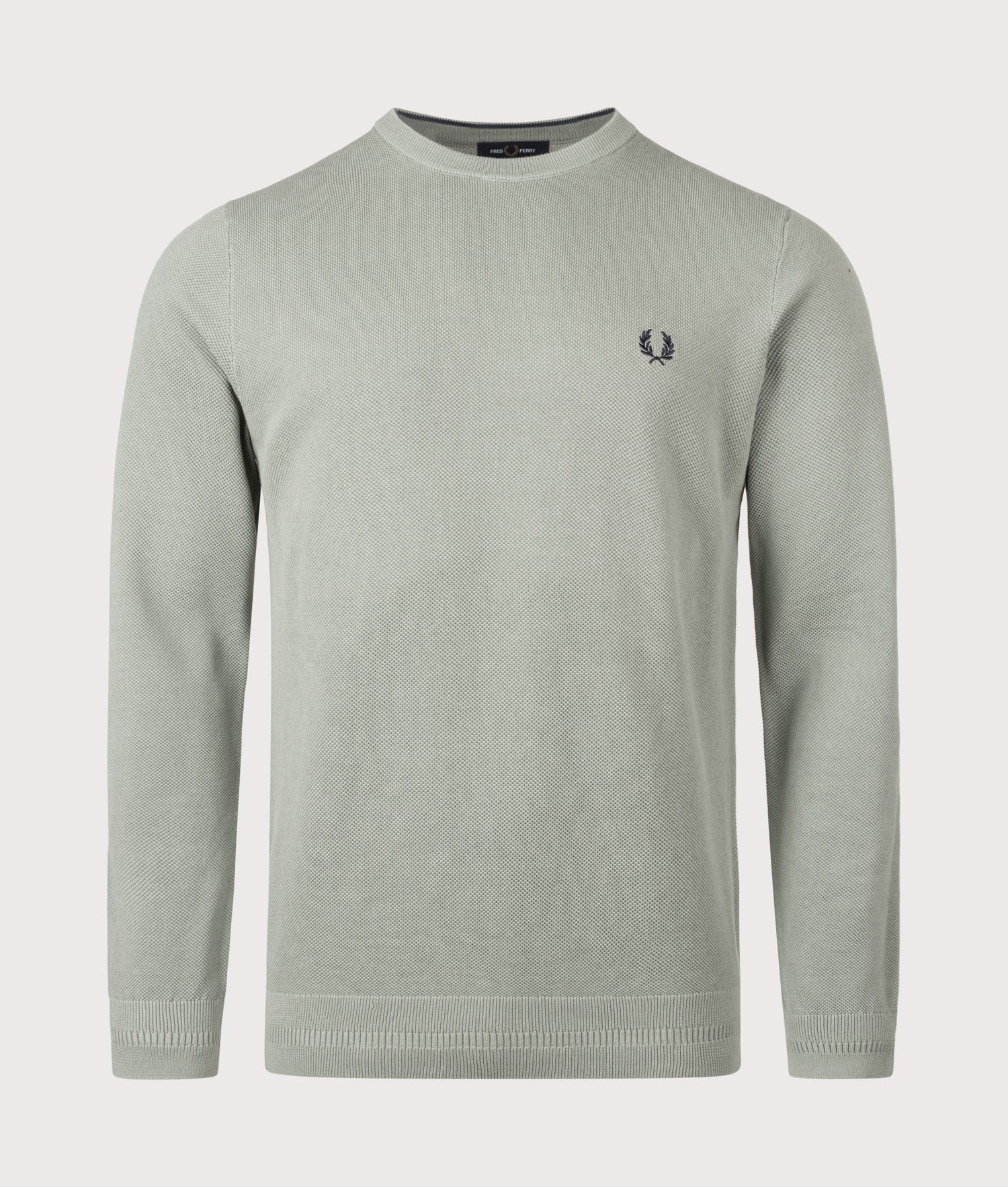 Piqué Stitch Jumper in Bayleaf | Fred Perry | EQVVS