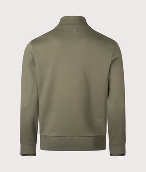 Quarter Zip Sweatshirt. Shot by EQVVS. Back shot.