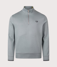 Quarter Zip Sweatshirt: Z56 Stockport Blue/Navy 