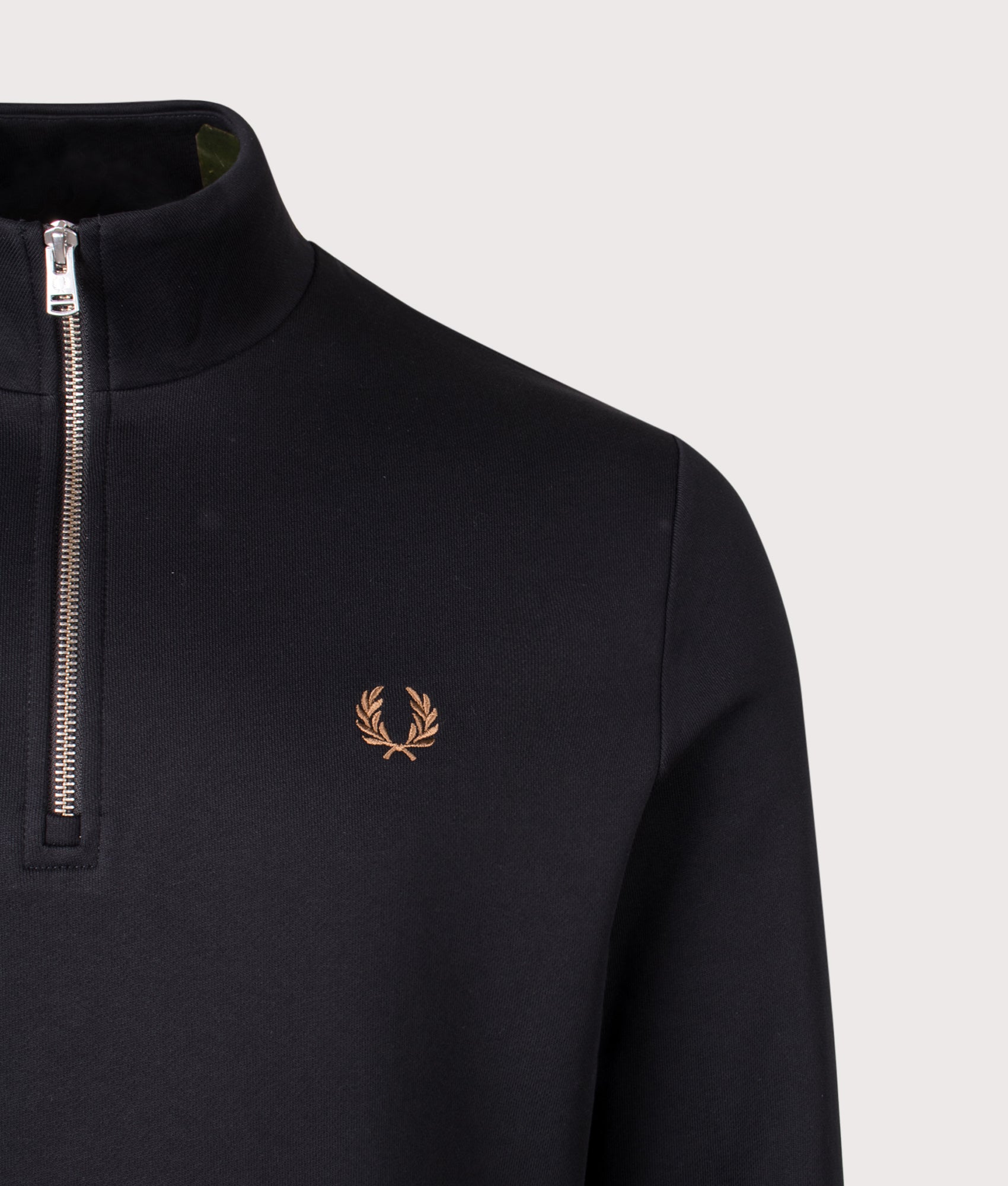 Quarter Zip Sweatshirt. Shot by EQVVS. Detail shot