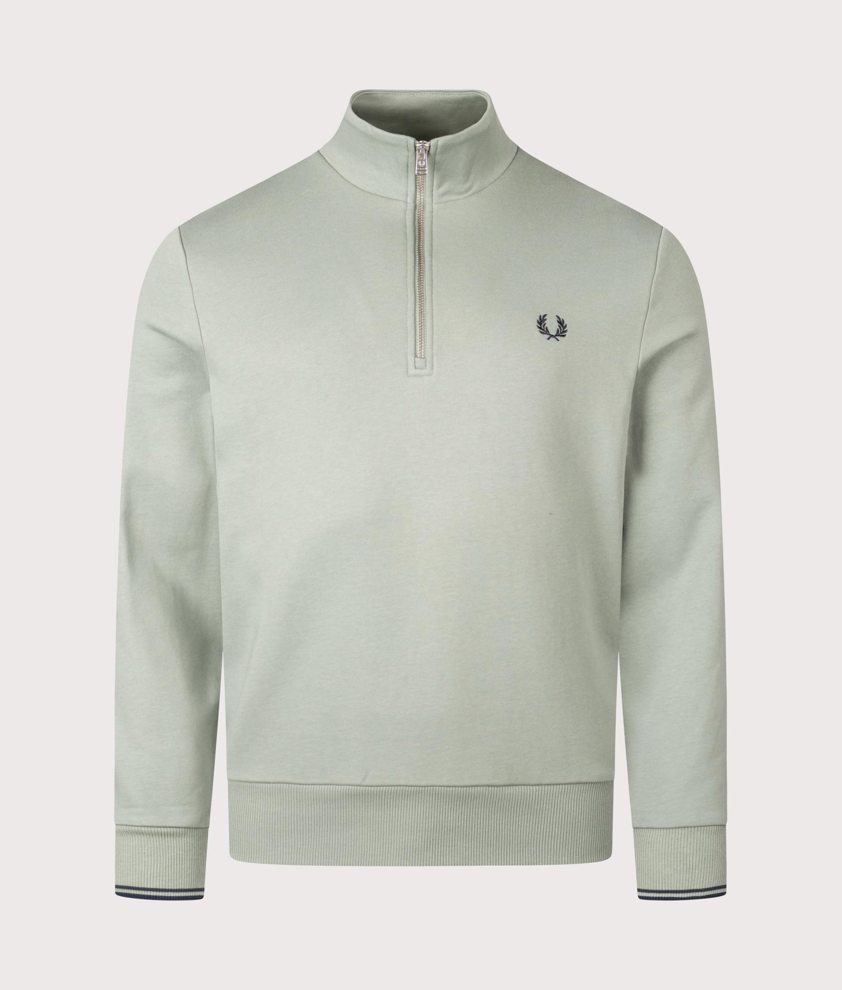 Quarter Zip Sweatshirt. Shot by EQVVS. Front shot.