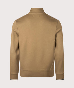 Quarter Zip Sweatshirt. Shot by EQVVS. Back shot.