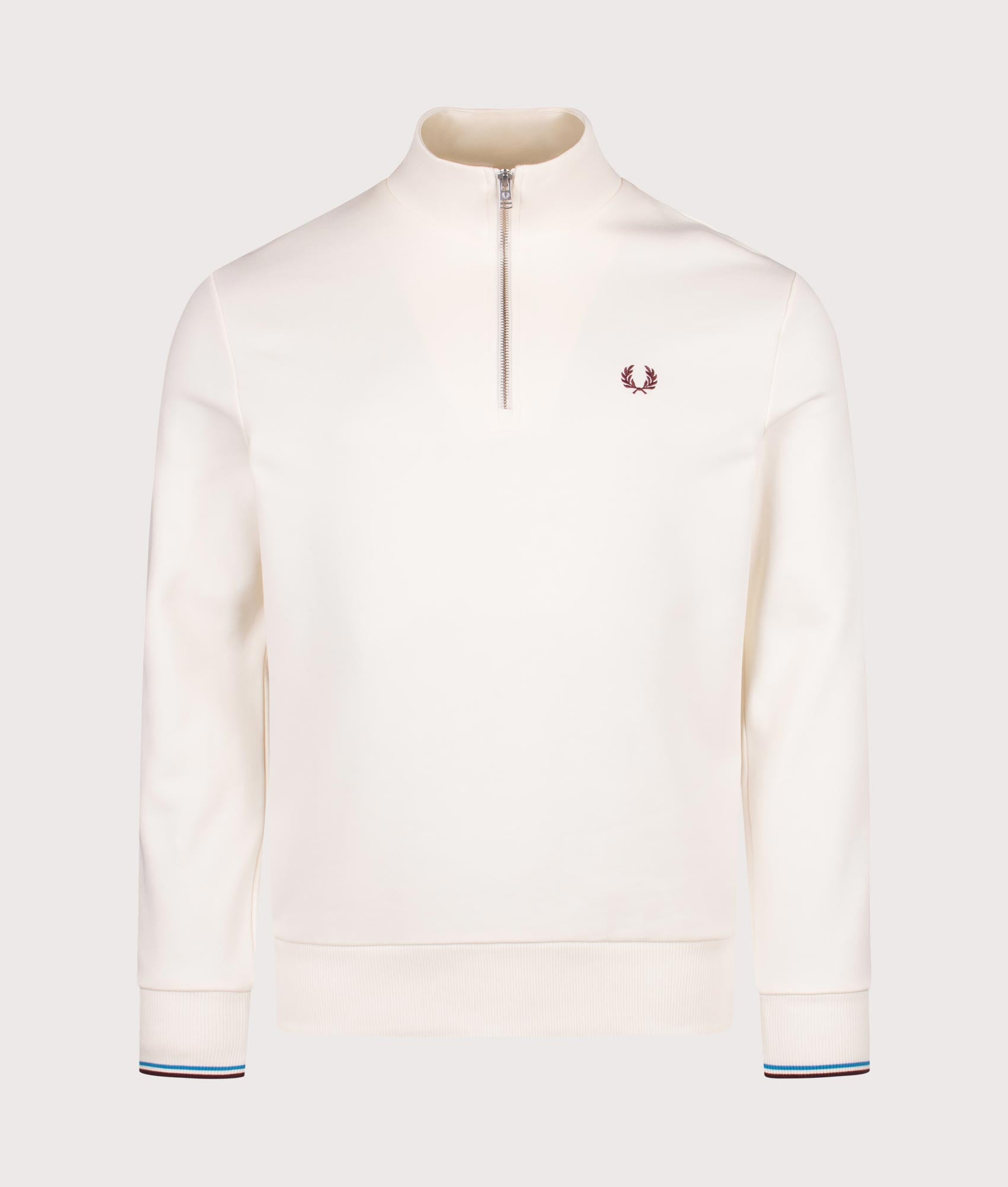 Quarter Zip Sweatshirt. Shot by EQVVS. Front shot.